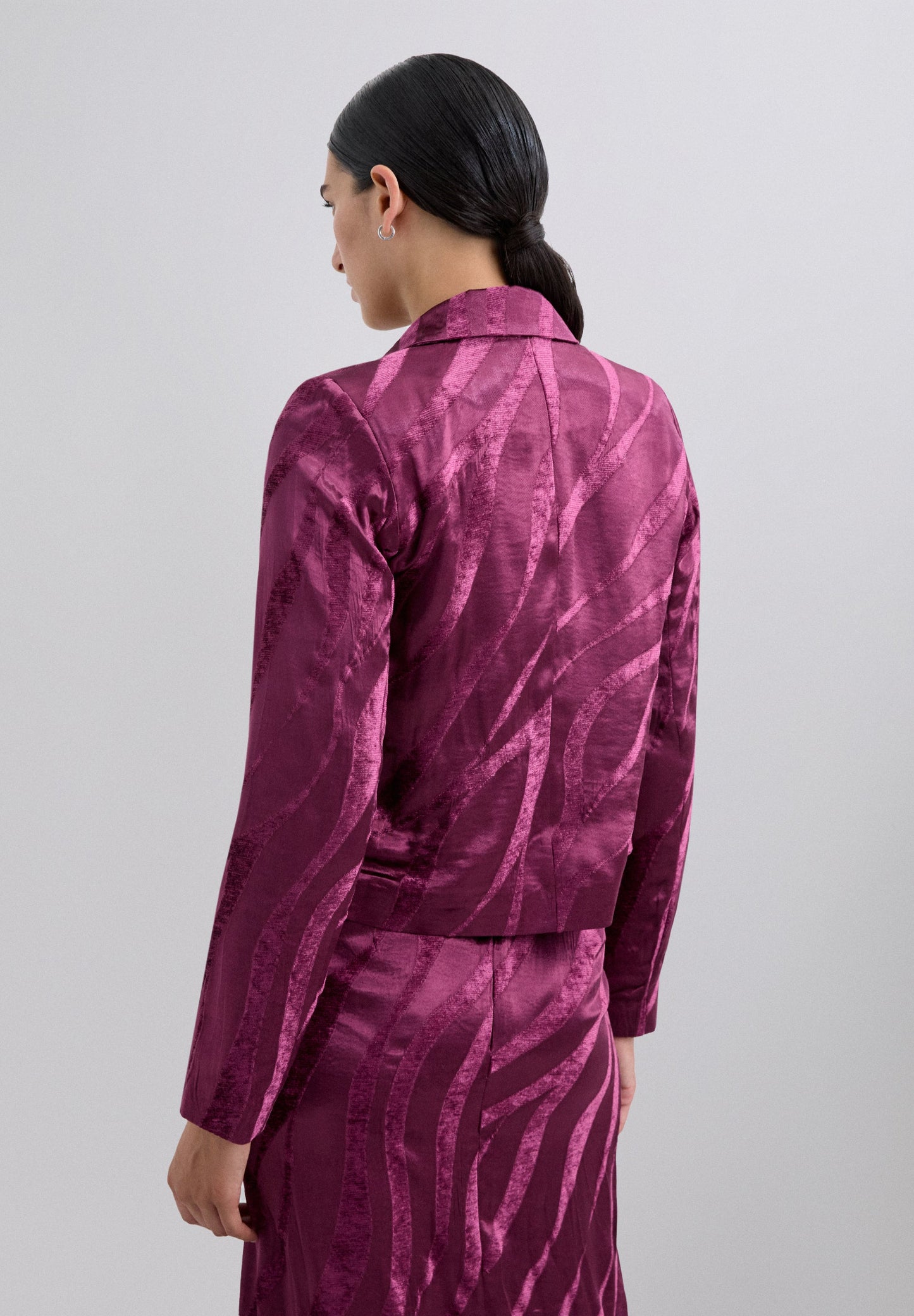 BLAZER CROPPED JACQUARD