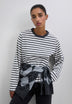 SCSTRIPESLS TEE
