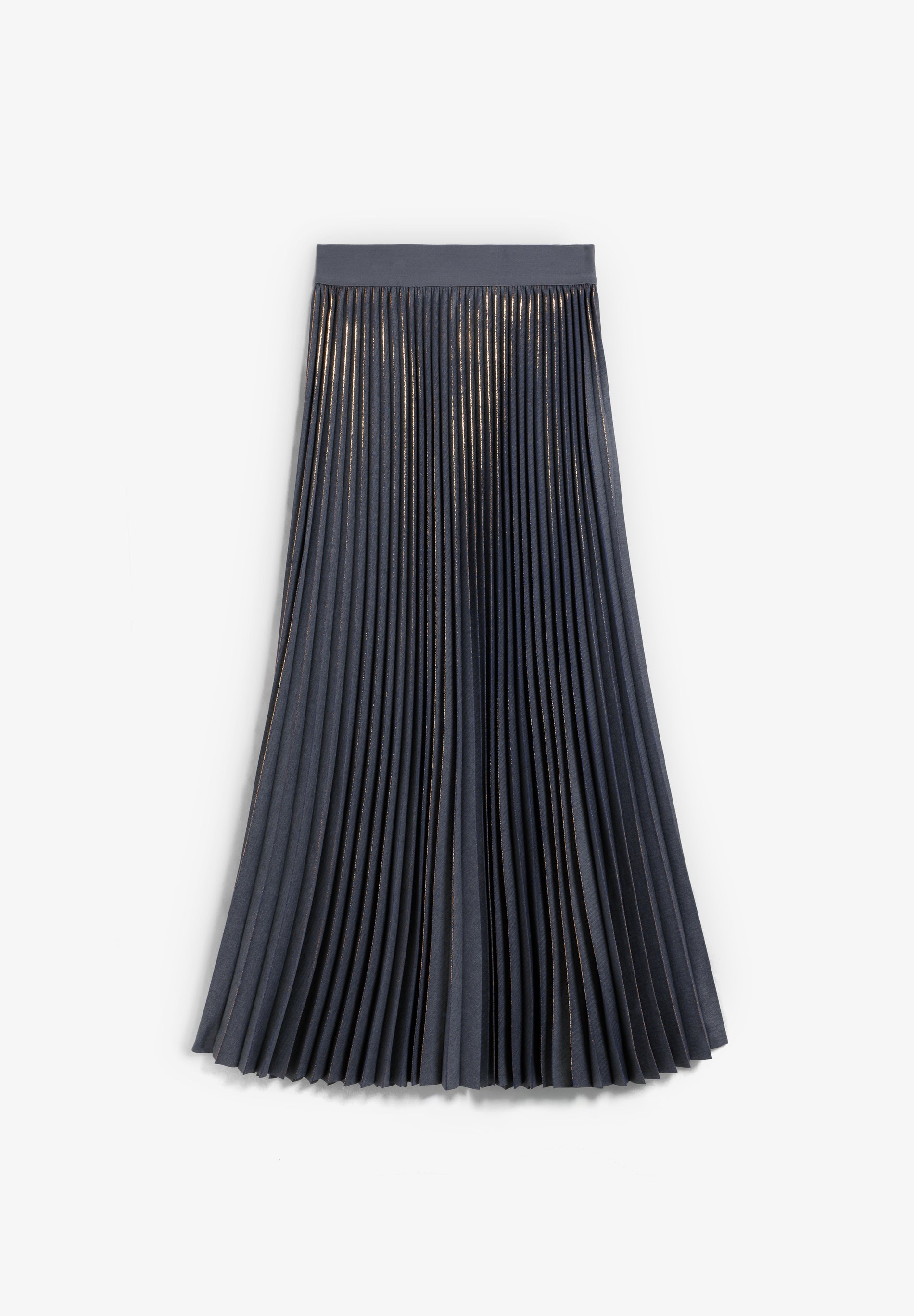 FALDA PLISADA DETALLES LUREX