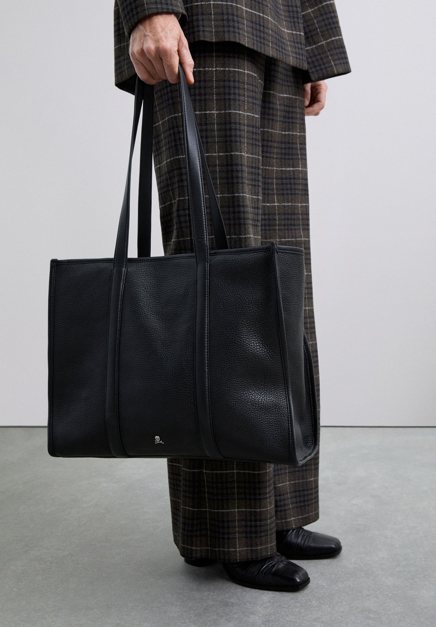 PANTALÓN RECTO CUADROS