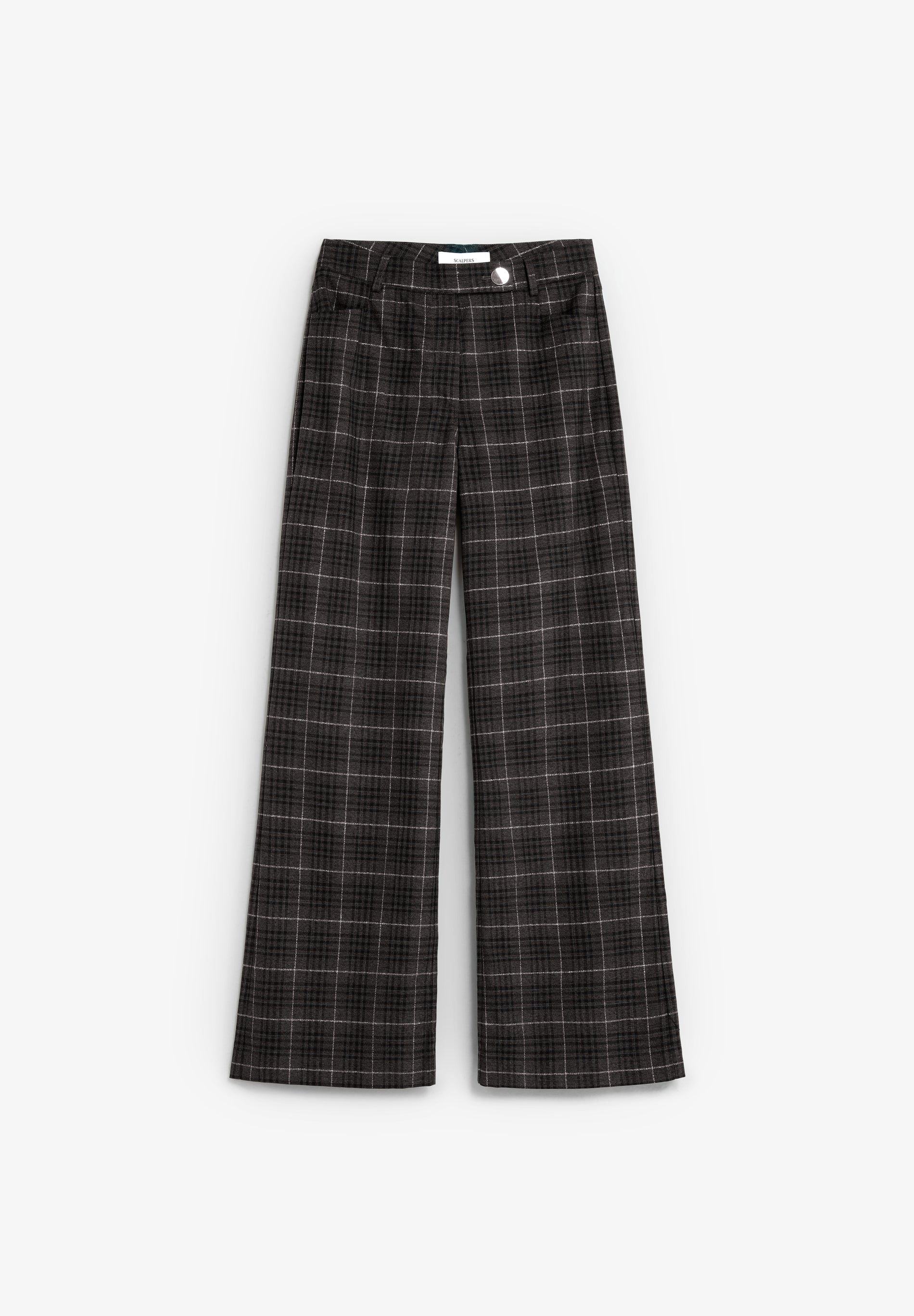 PANTALÓN RECTO CUADROS