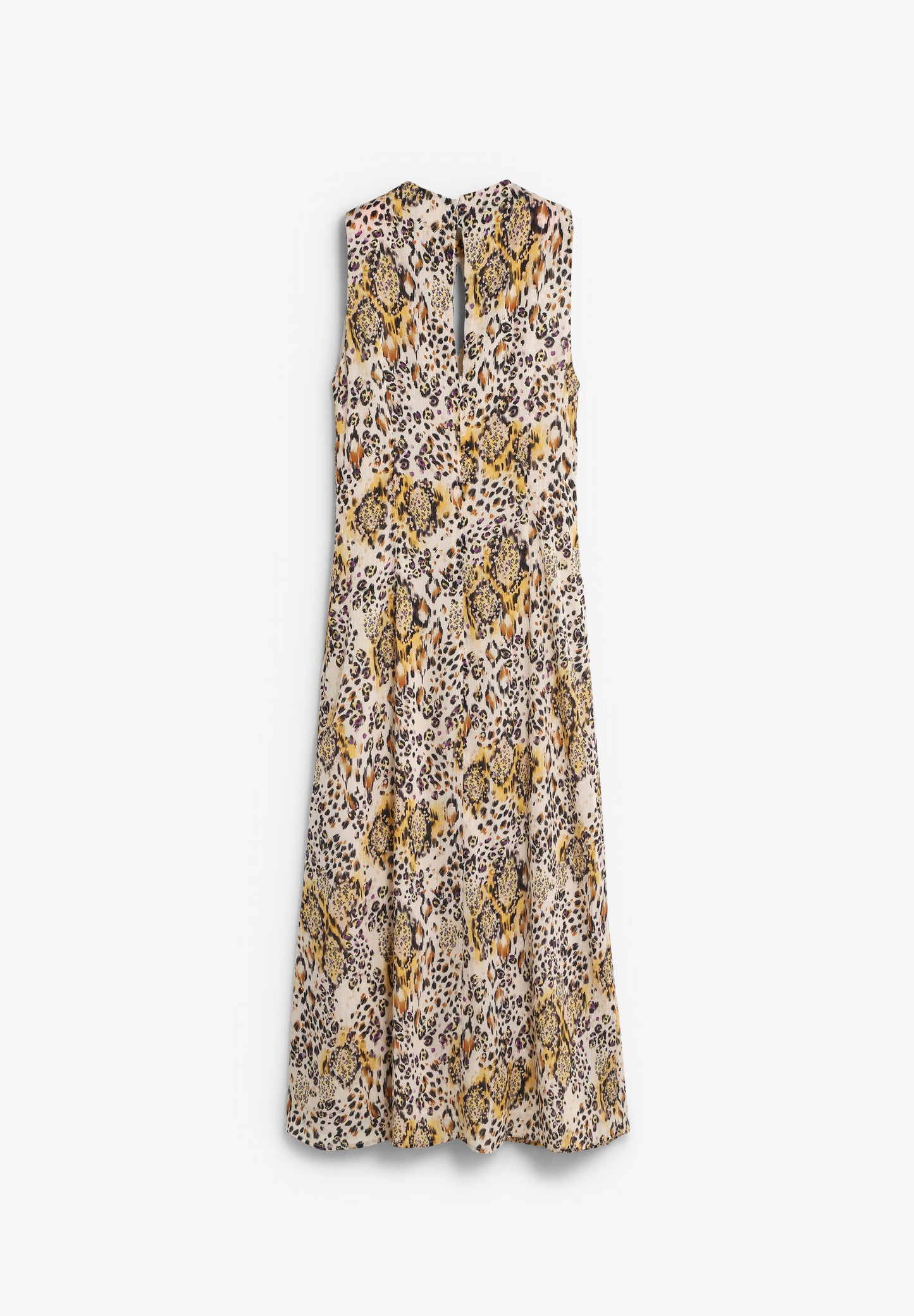 VESTIDO LARGO ANIMAL PRINT