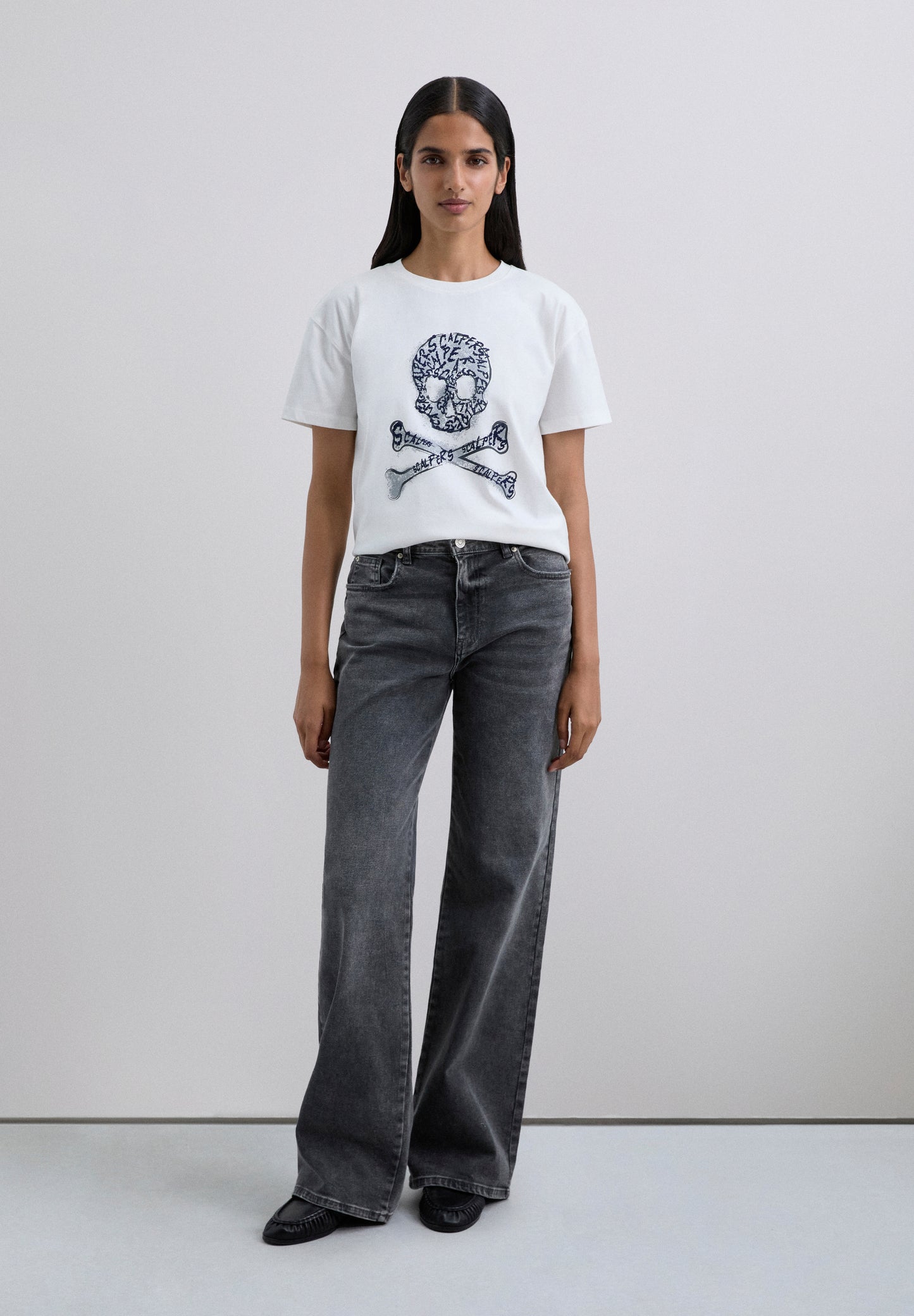 CAMISETA LOGO CALAVERA PRINT