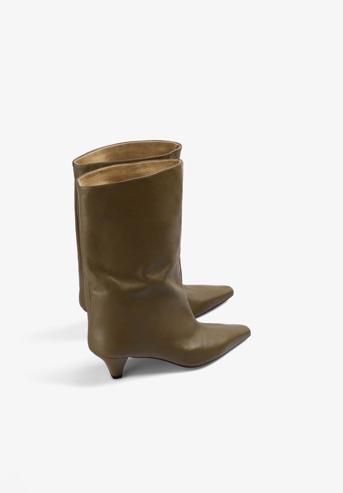 BOTA PIEL FRUNCIDO