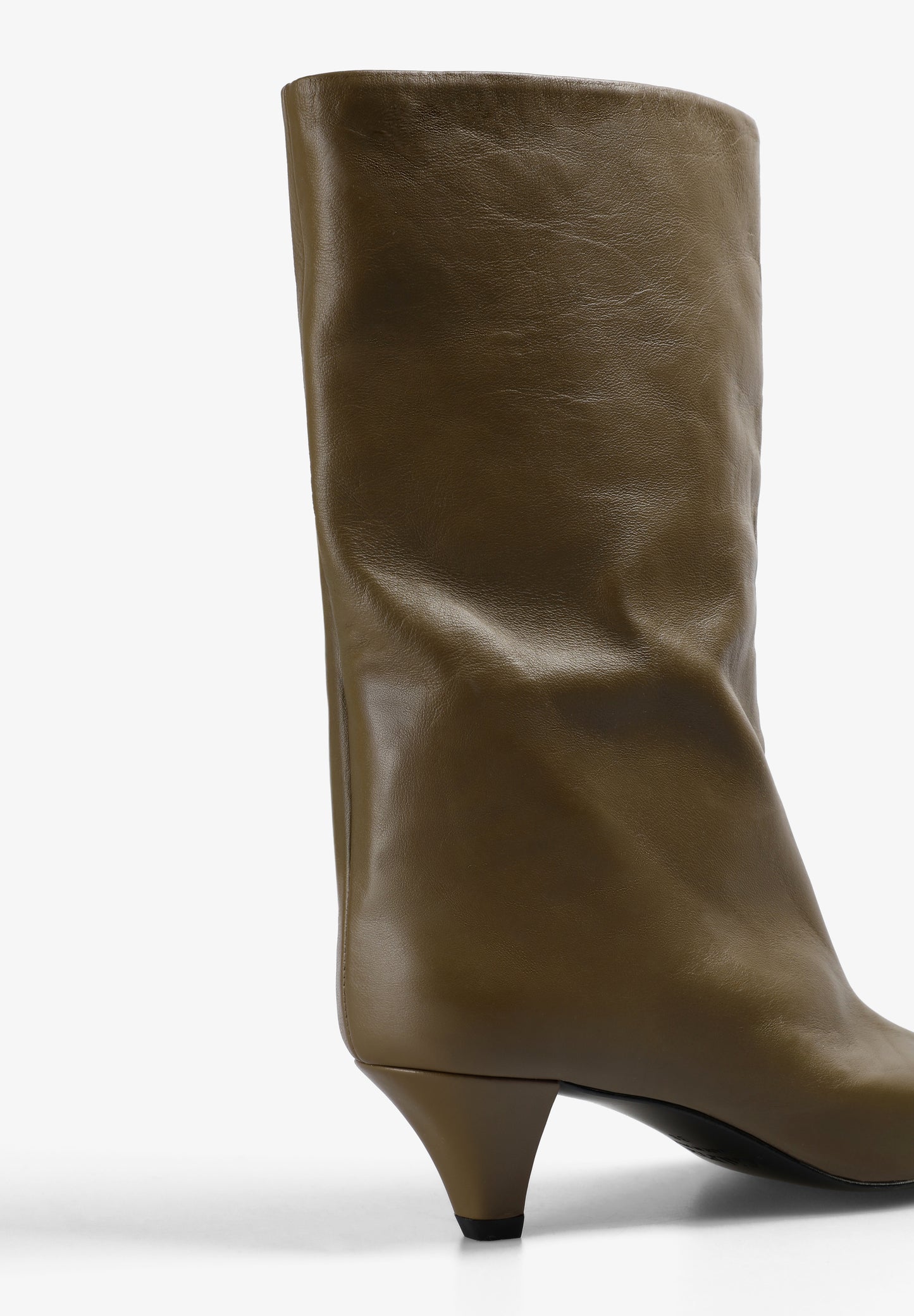 BOTA PIEL FRUNCIDO