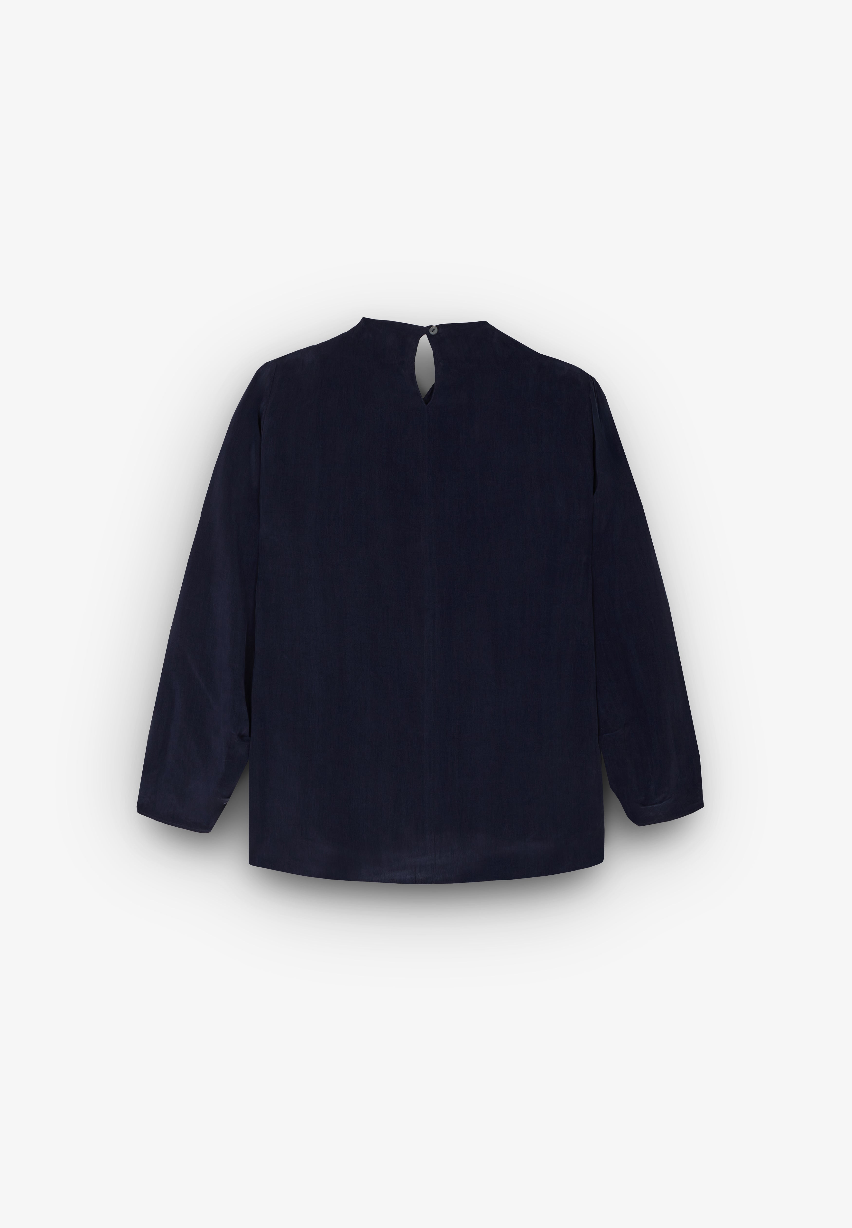 RAMSOS | CAMISA DRAPED CUPRO MUJER