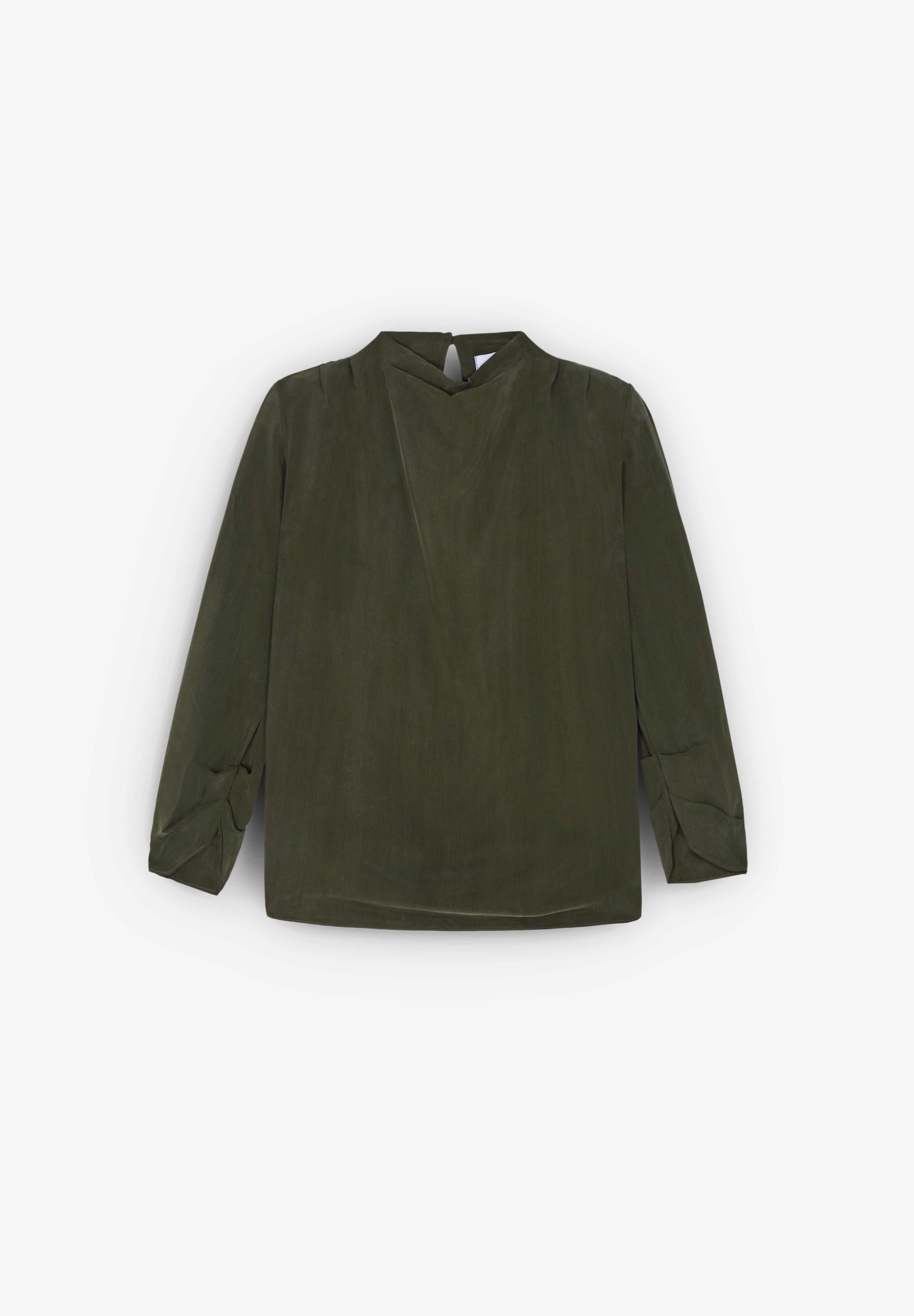RAMSOS | CAMISA DRAPED CUPRO MUJER