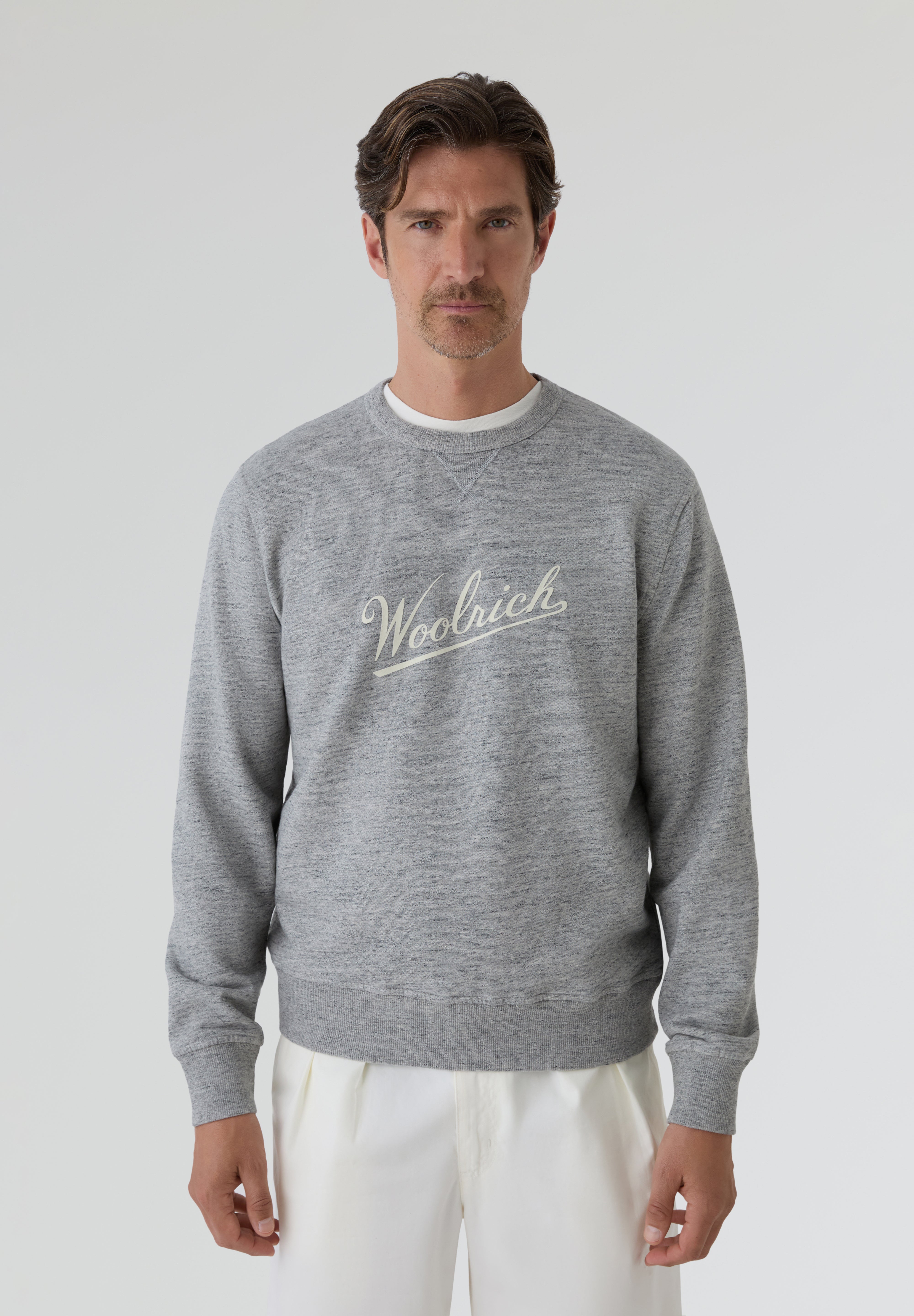 WOOLRICH | SUDADERA MOULINE CREWNECK