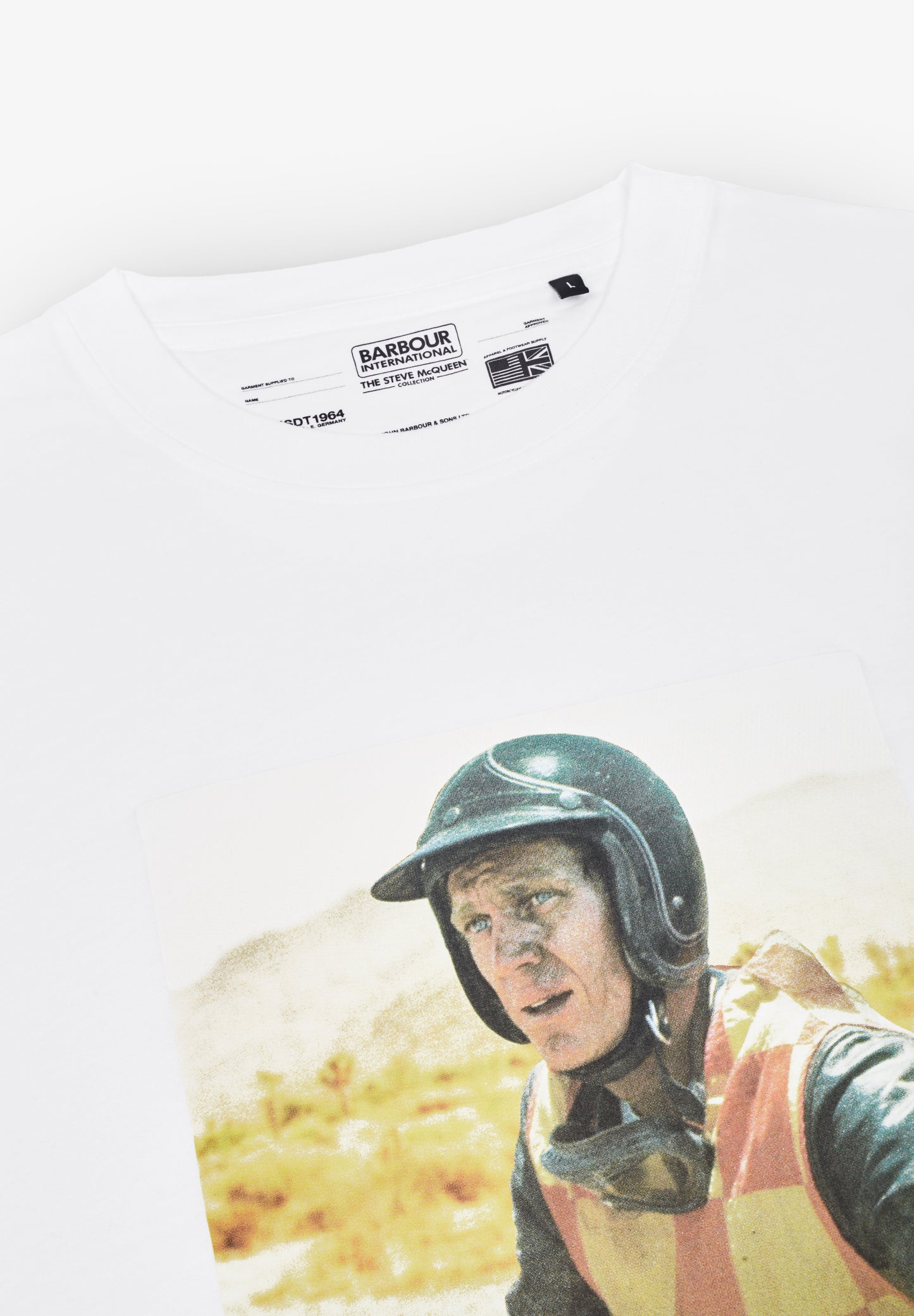 BARBOUR INTERNATIONAL | NICHOLL STEVE MCQUEEN GRAPHIC T-SHIRT