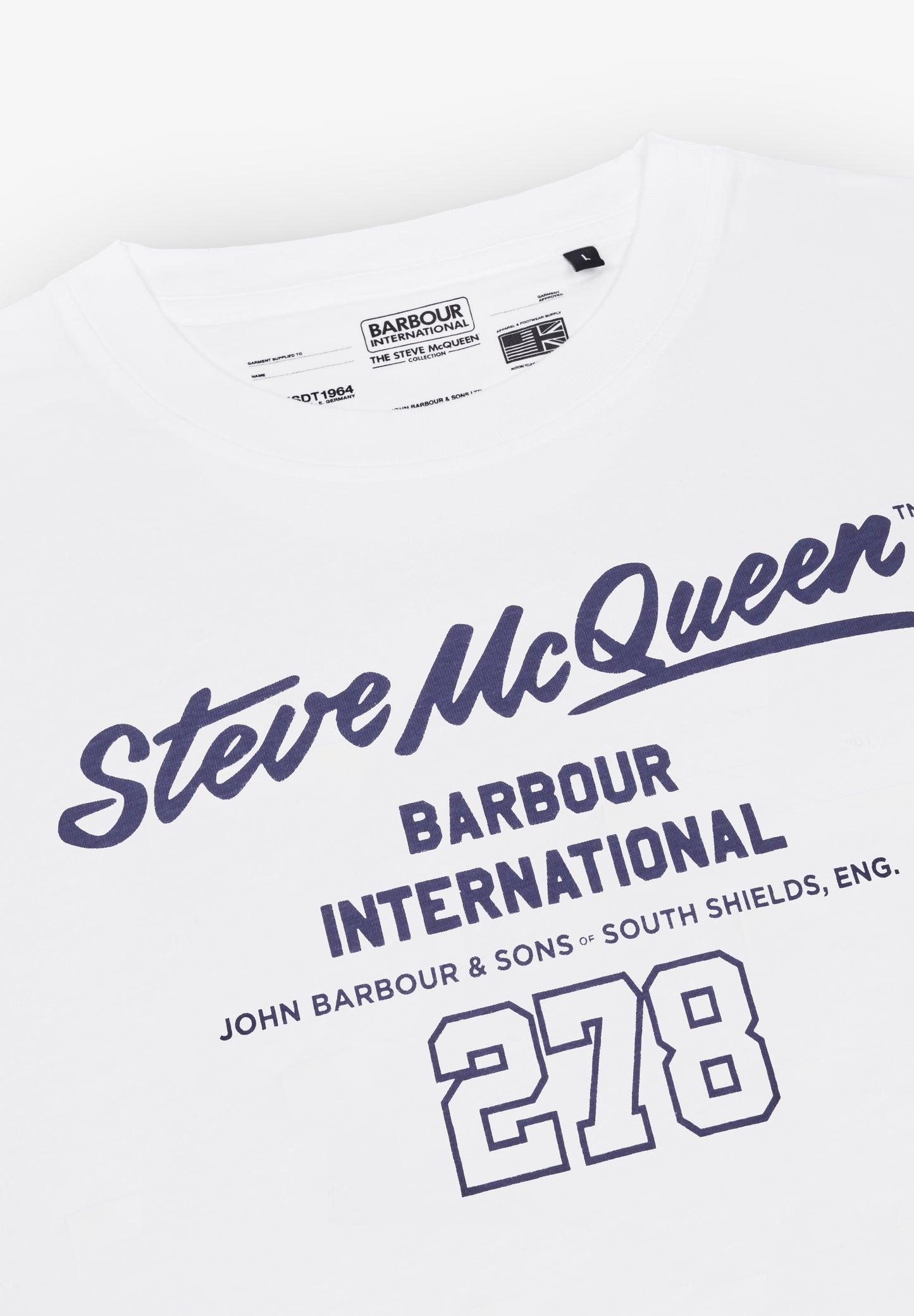 BARBOUR INTERNATIONAL | COLMAN STEVE MCQUEEN GRAPHIC T-SHIRT