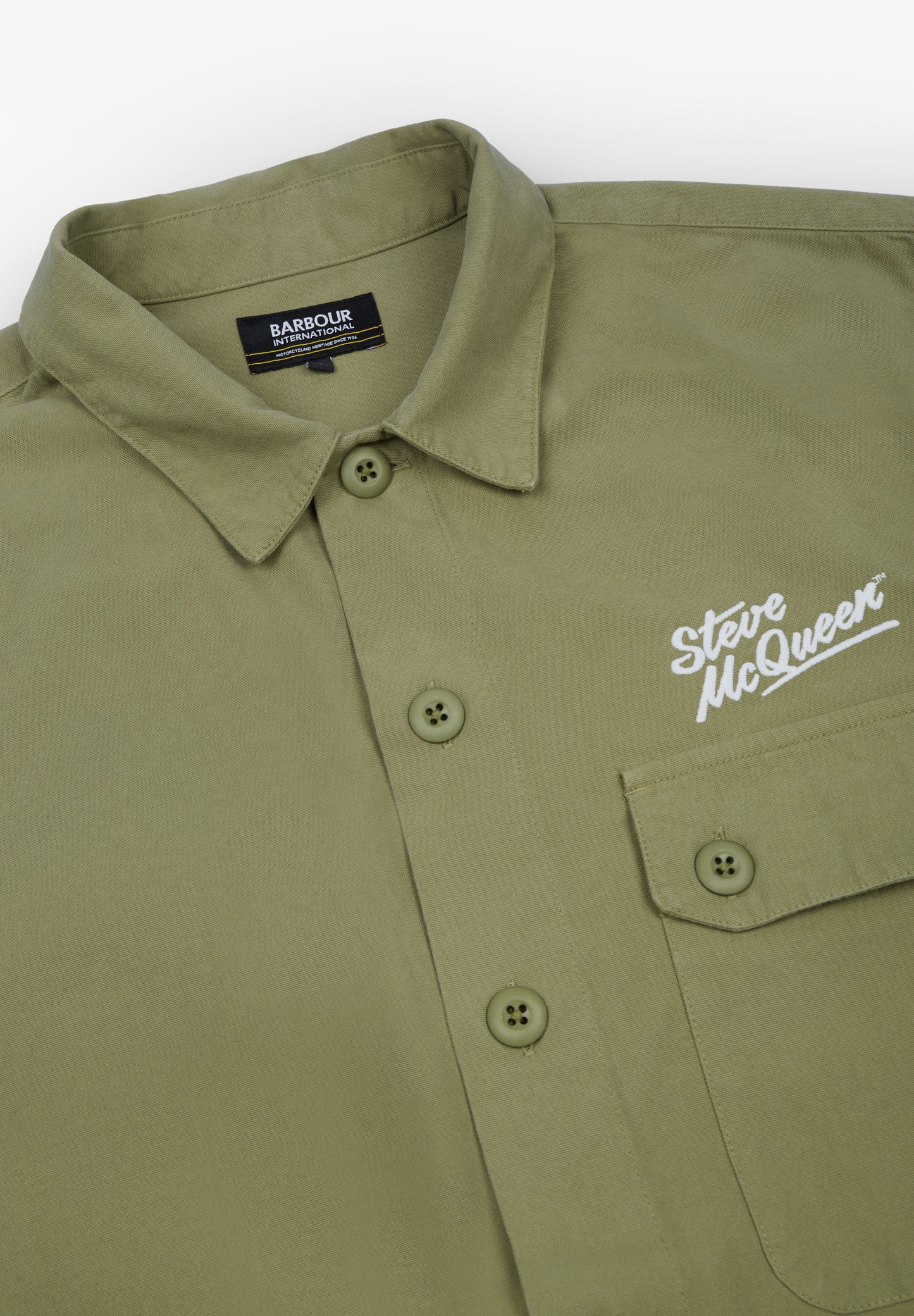 BARBOUR INTERNATIONAL | MORAND GARMENT DYED OVERSHIRT
