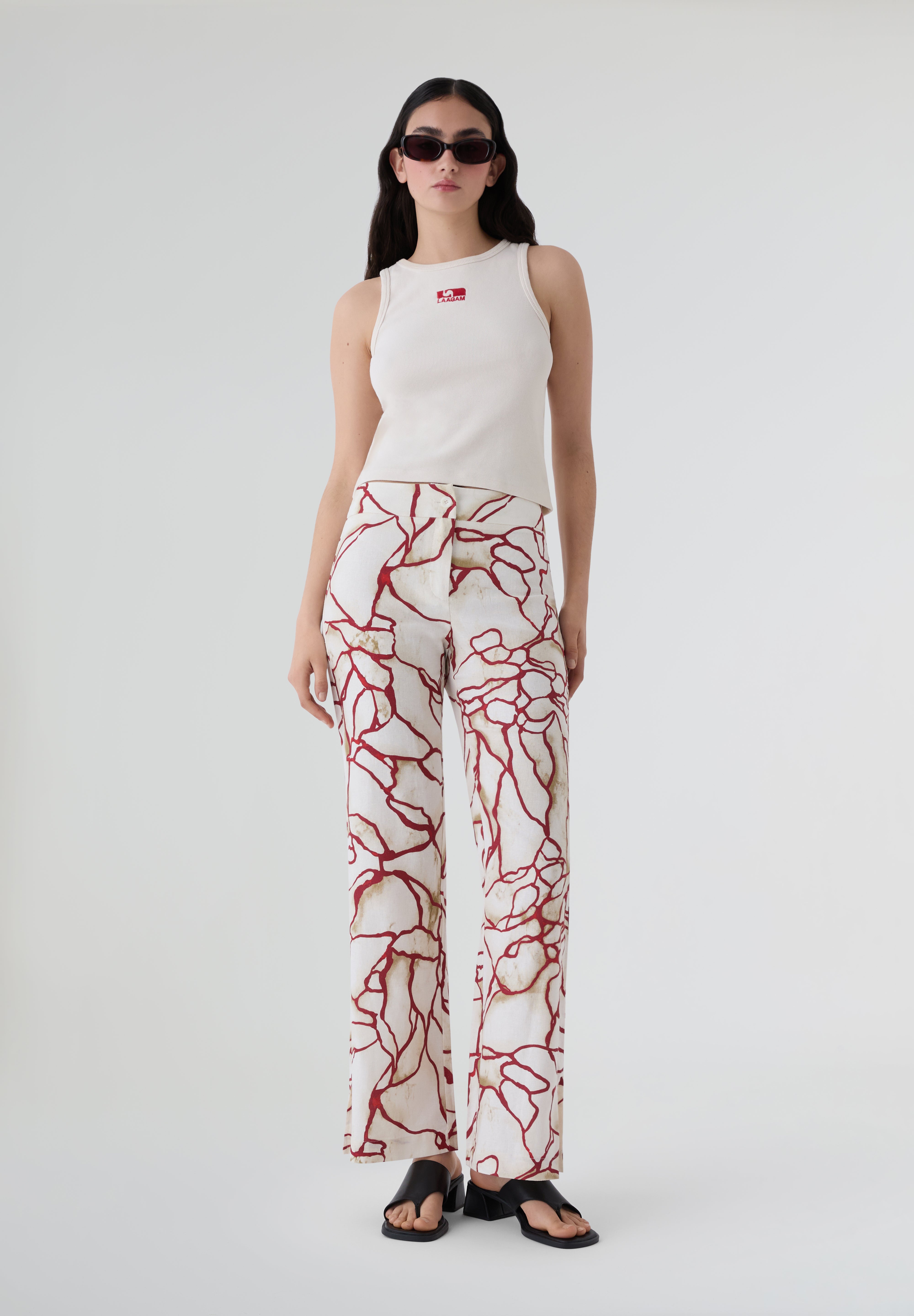 LAAGAM | PANTALÓN NIKITA MARBLE