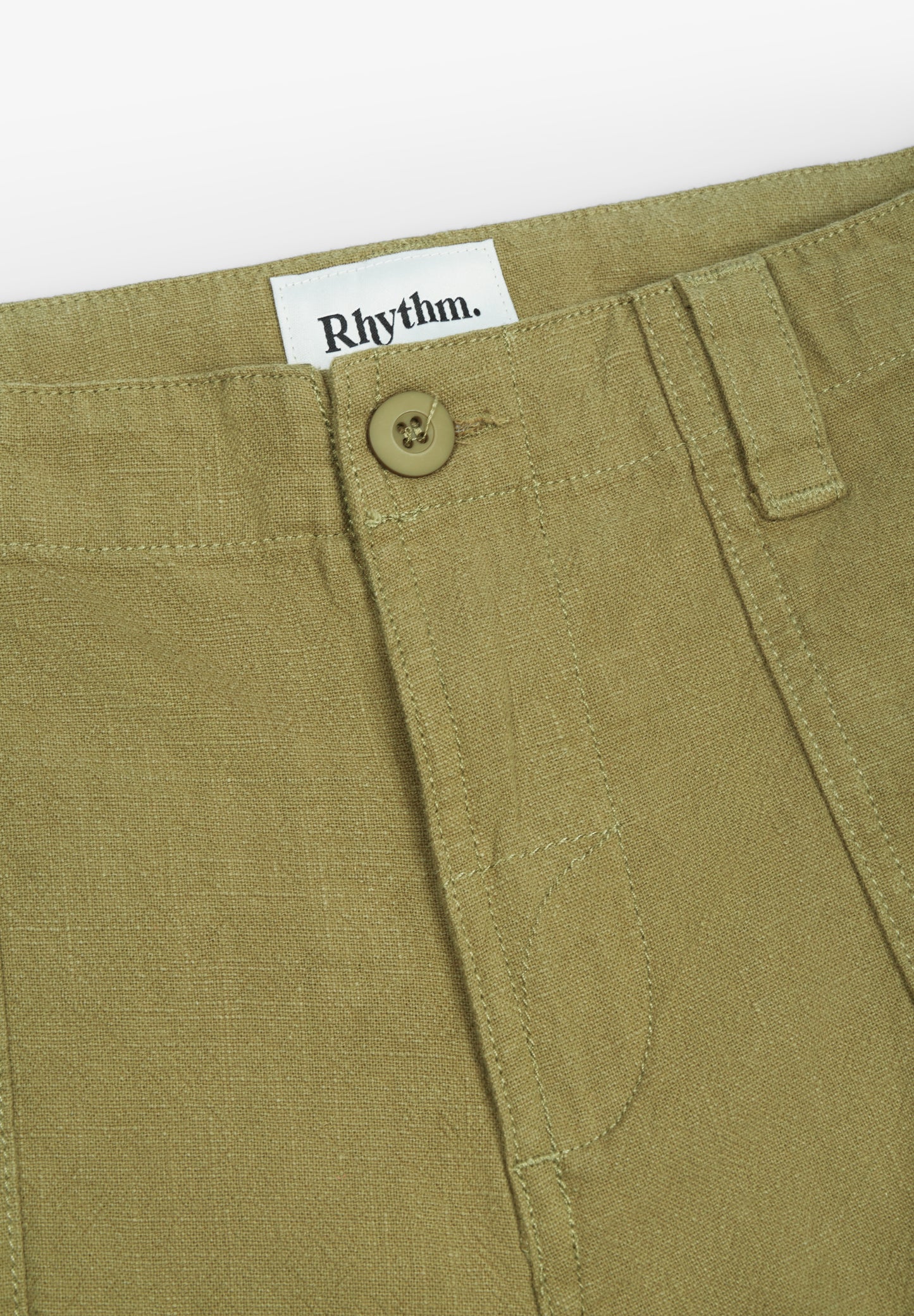 RHYTHM | BERMUDAS WORN PATH TEXTURED LINEN