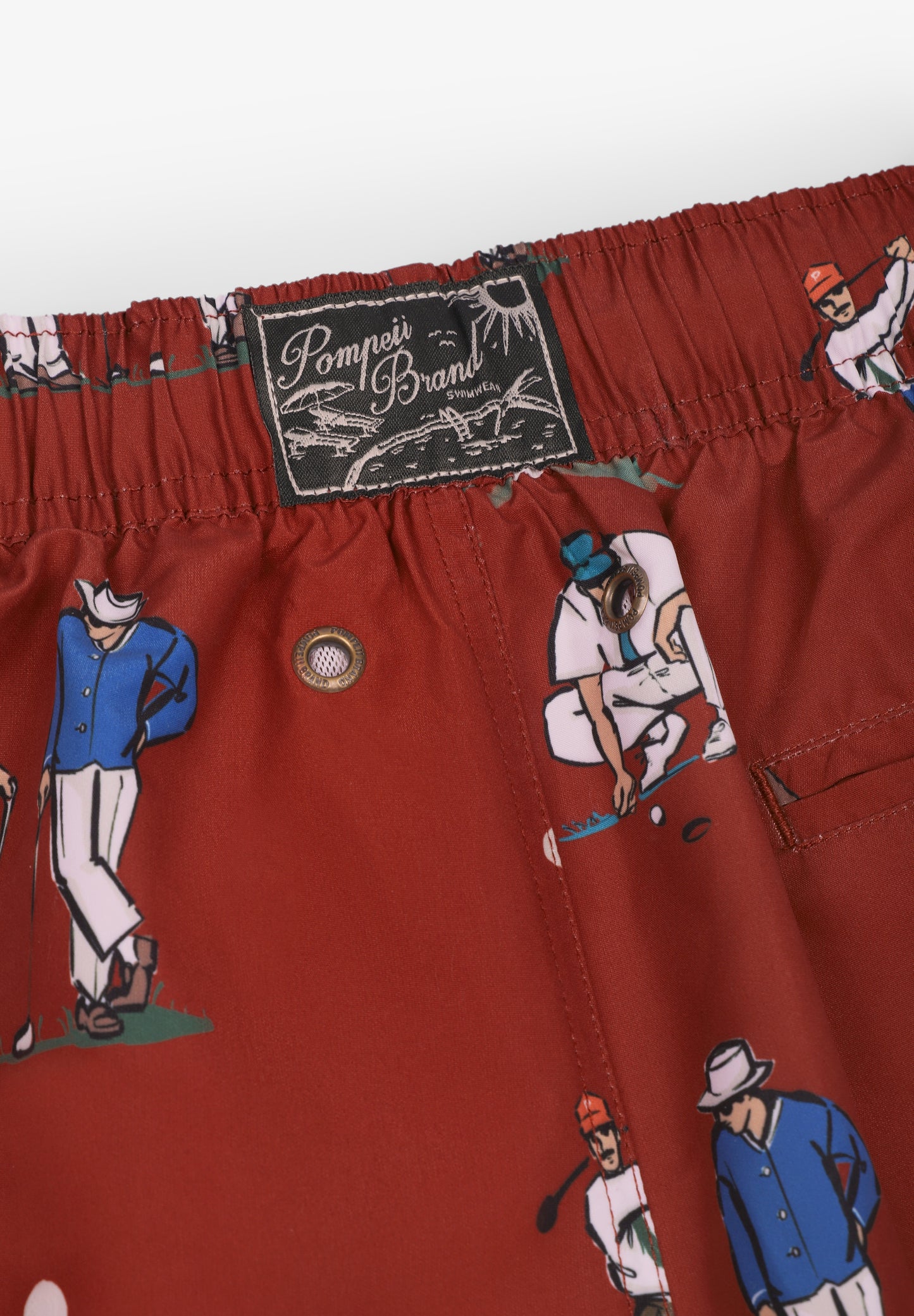 POMPEII BRAND | BAÑADOR GOLF RUBY