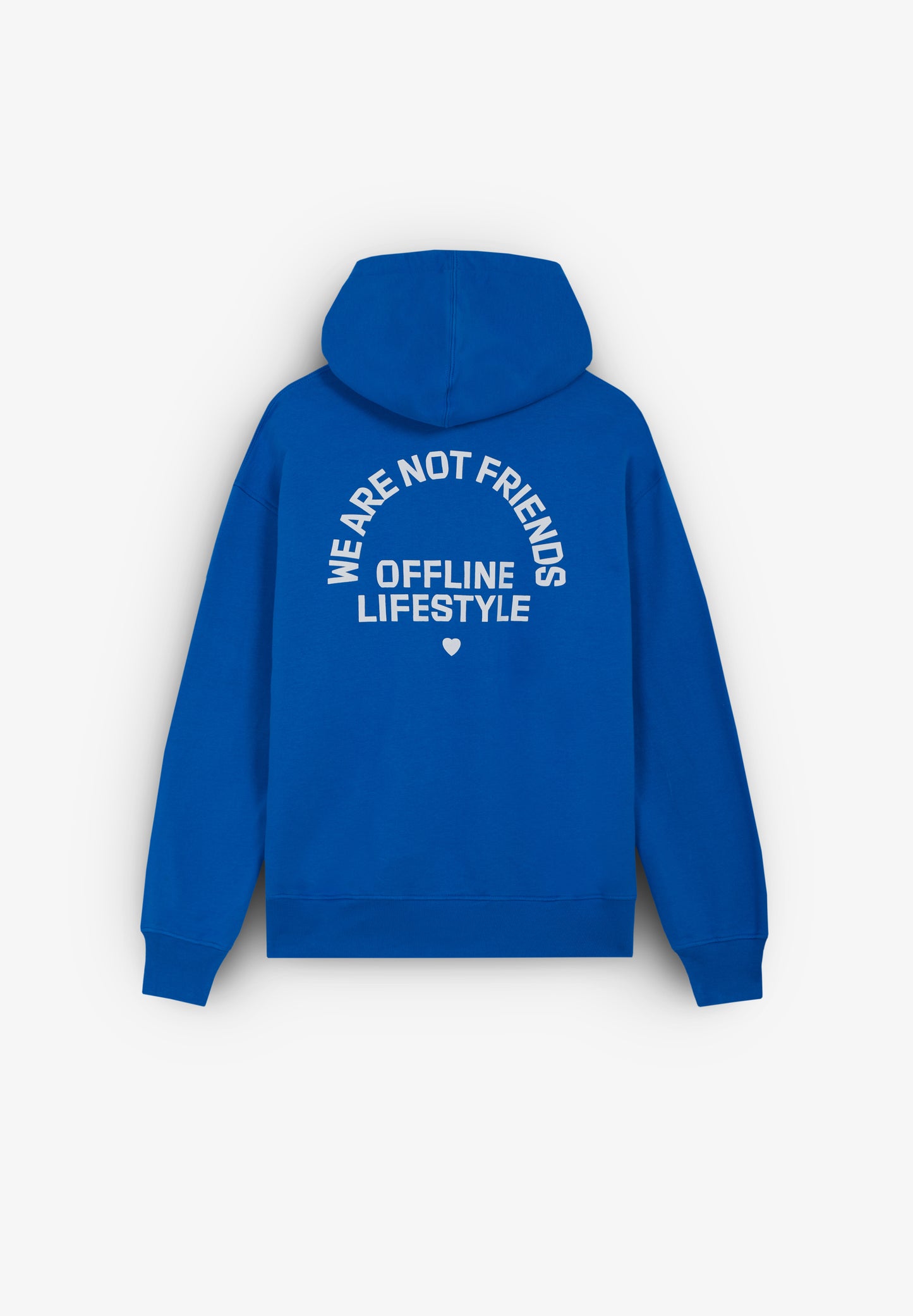 WE ARE NOT FRIENDS | SUDADERA OFFLINE LOVE
