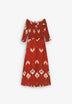 VANÓ STUDIO | VESTIDO BARDOT BURGOGNE