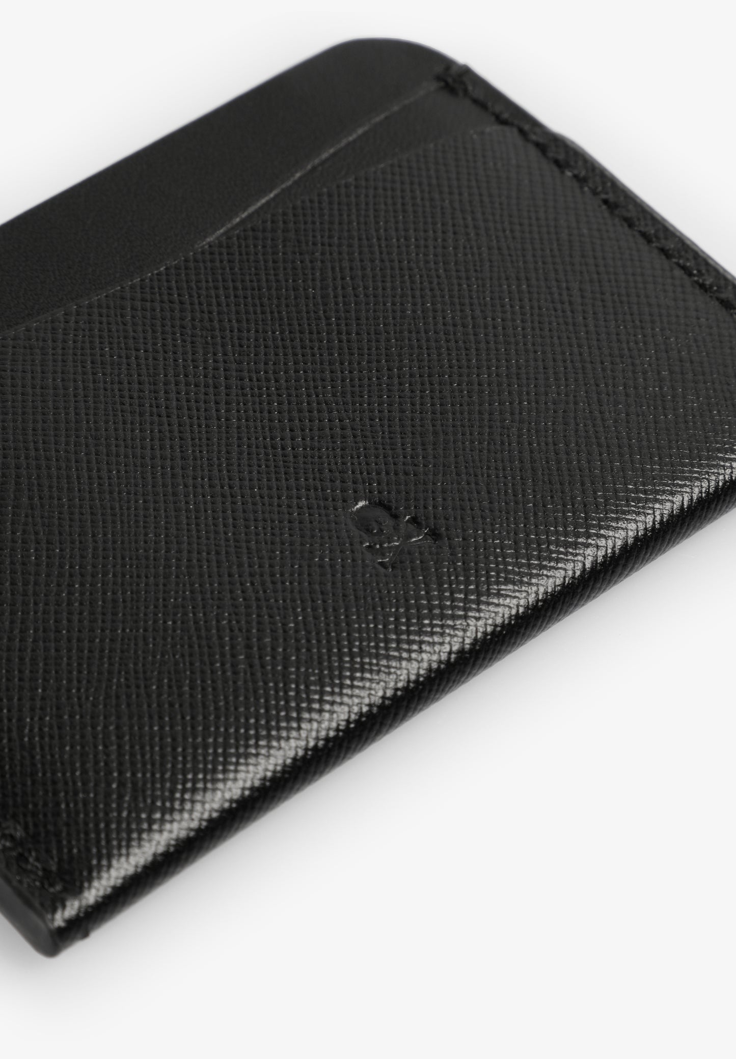 TARJETERO DE PIEL LOGO