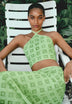 TOP HALTER DETALLES BORDADOS