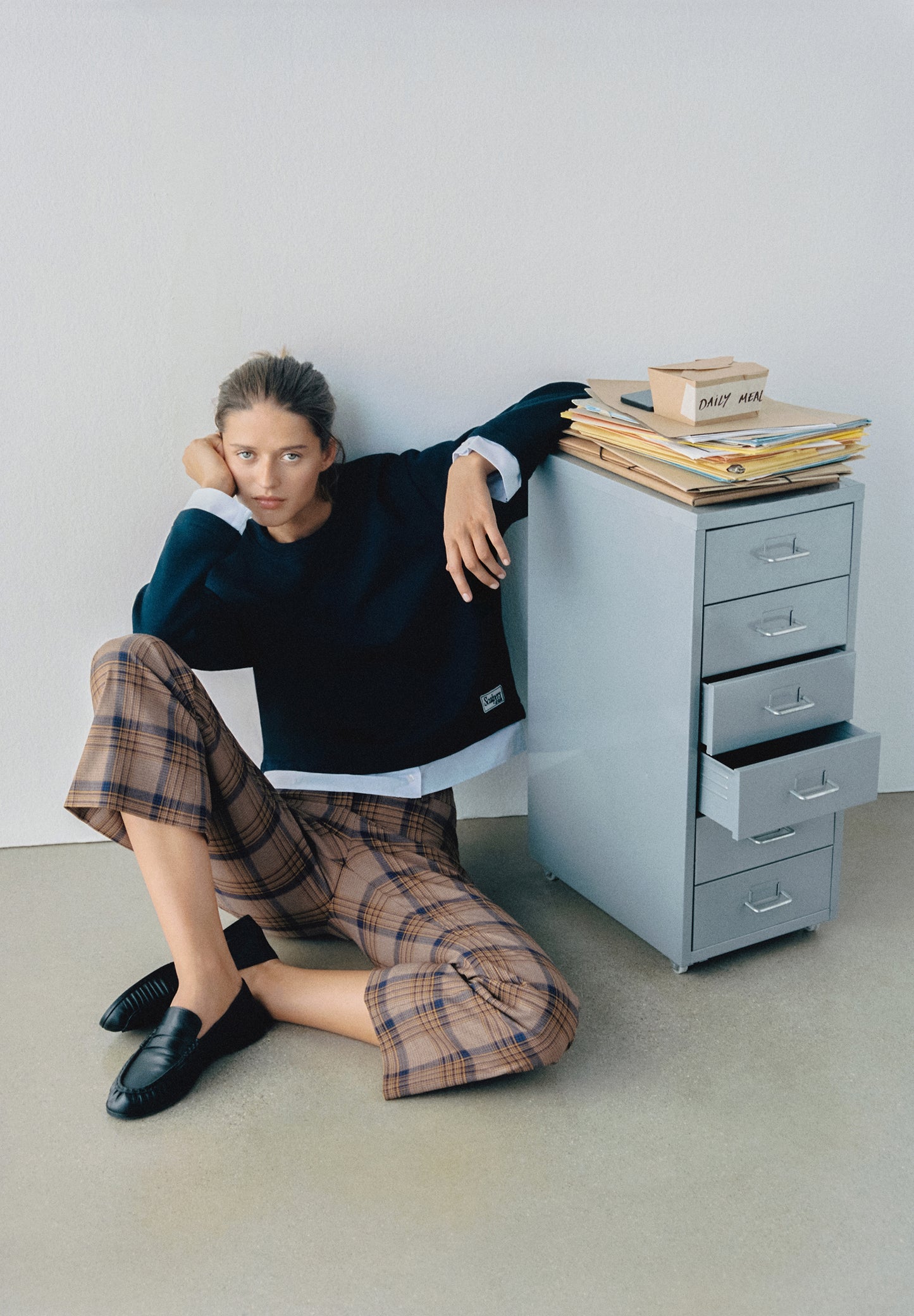 SUDADERA DETALLE CAMISA