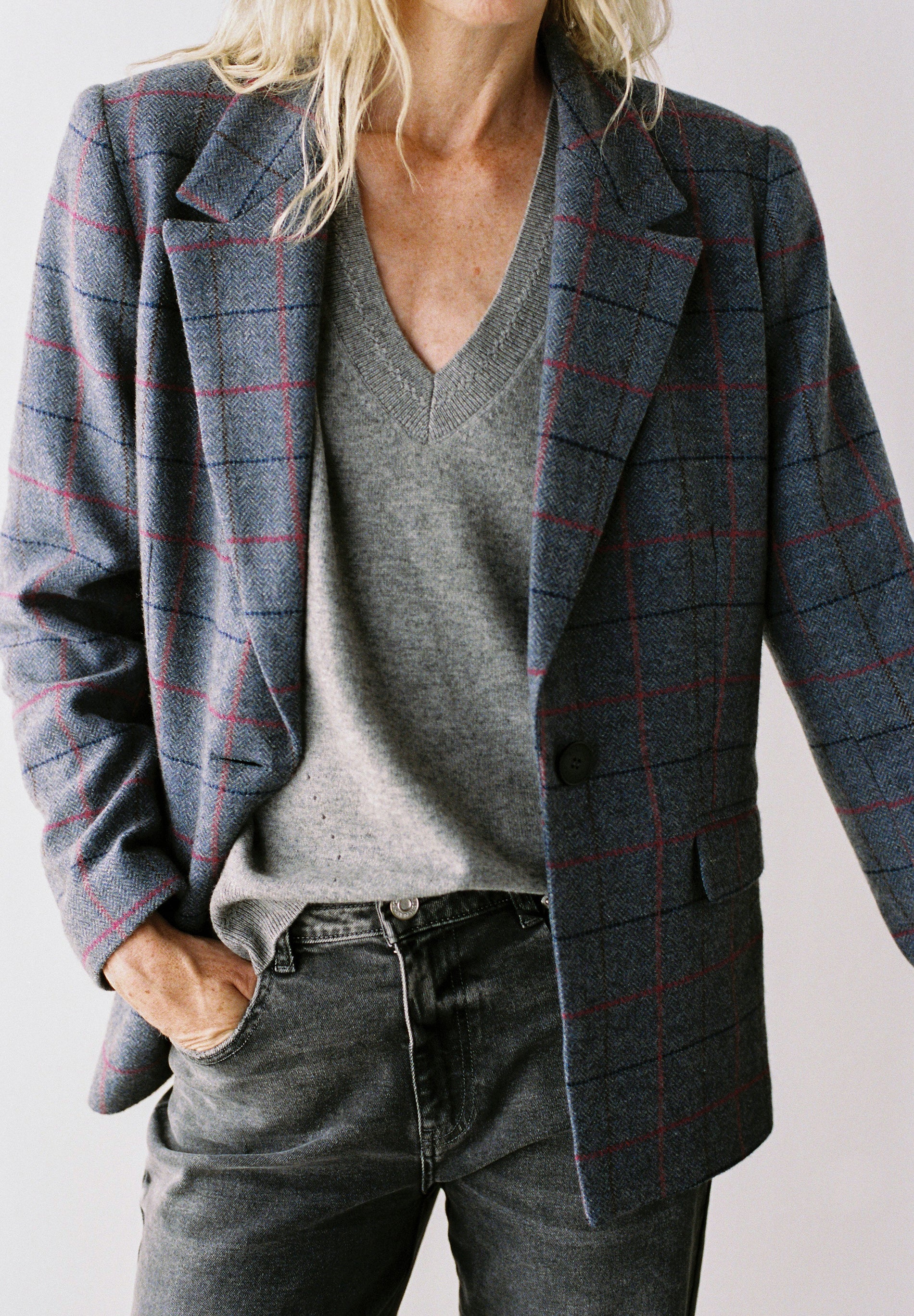 BLAZER LANA CUADROS