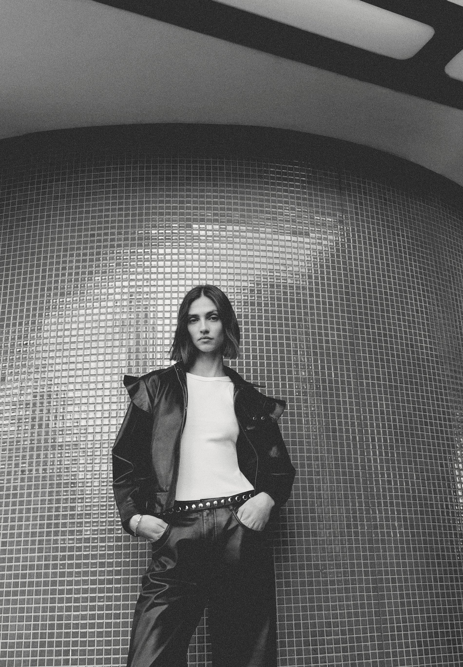 PANTALÓN PIEL RECTO