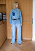 PANTALÓN VAQUERO DETALLE STRASS
