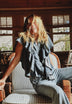 CAMISA VOLANTES FLUIDA DENIM