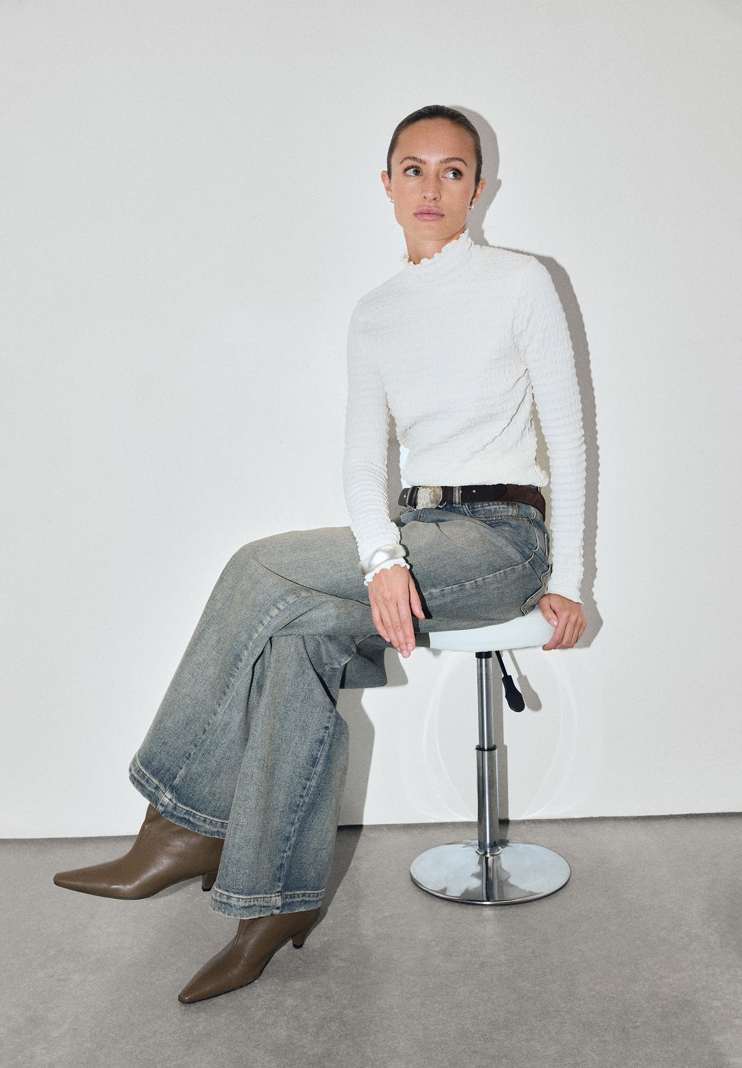 TOP CUELLO ALTO ESTRUCTURA