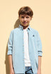 CAMISA DENIM CUELLO BOTONES