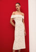 VESTIDO LINO LUNARES MIDI