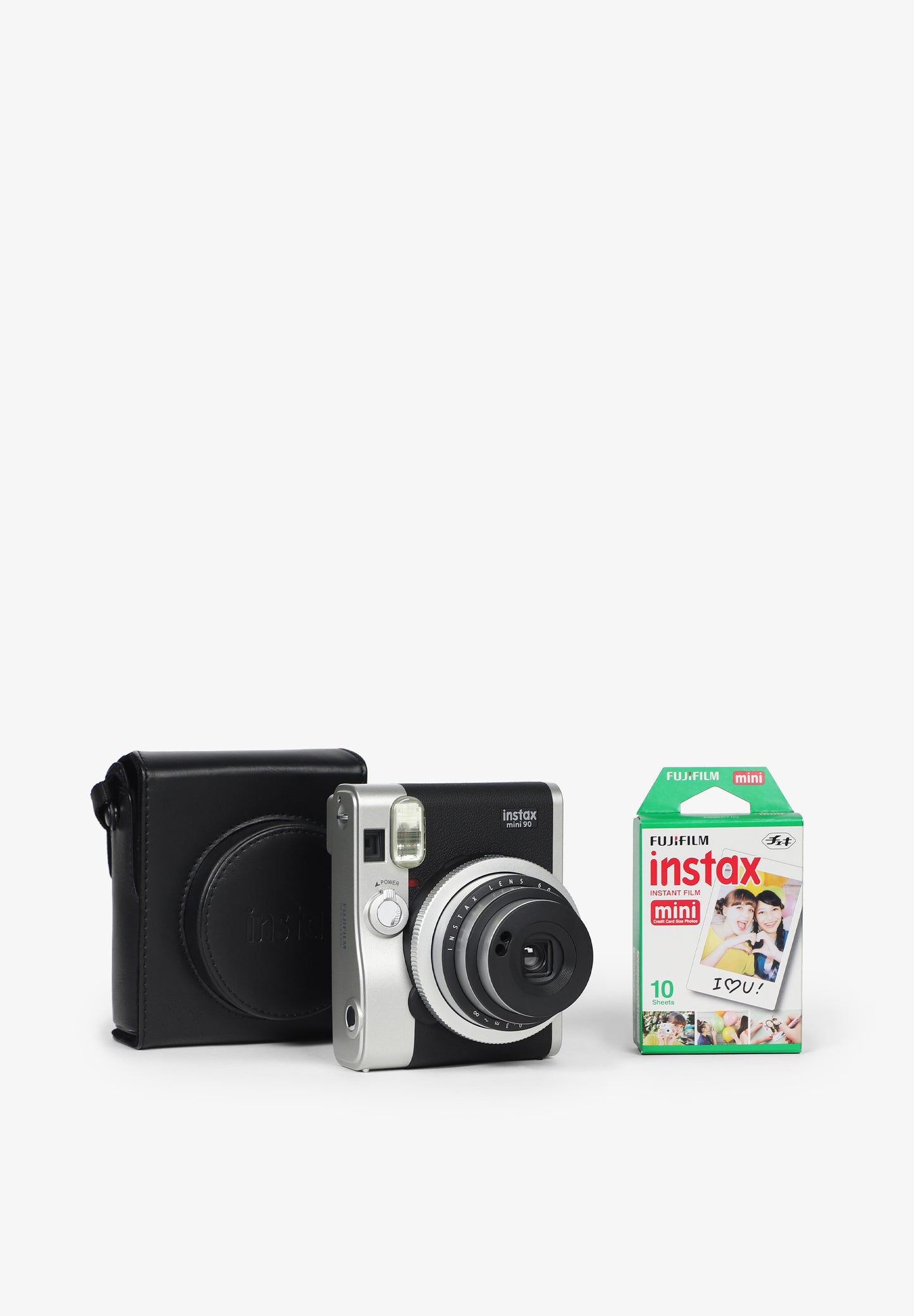 INSTAX | CÁMARA INSTANTÁNEA INSTAX MINI 90 + FUNDA + FILM