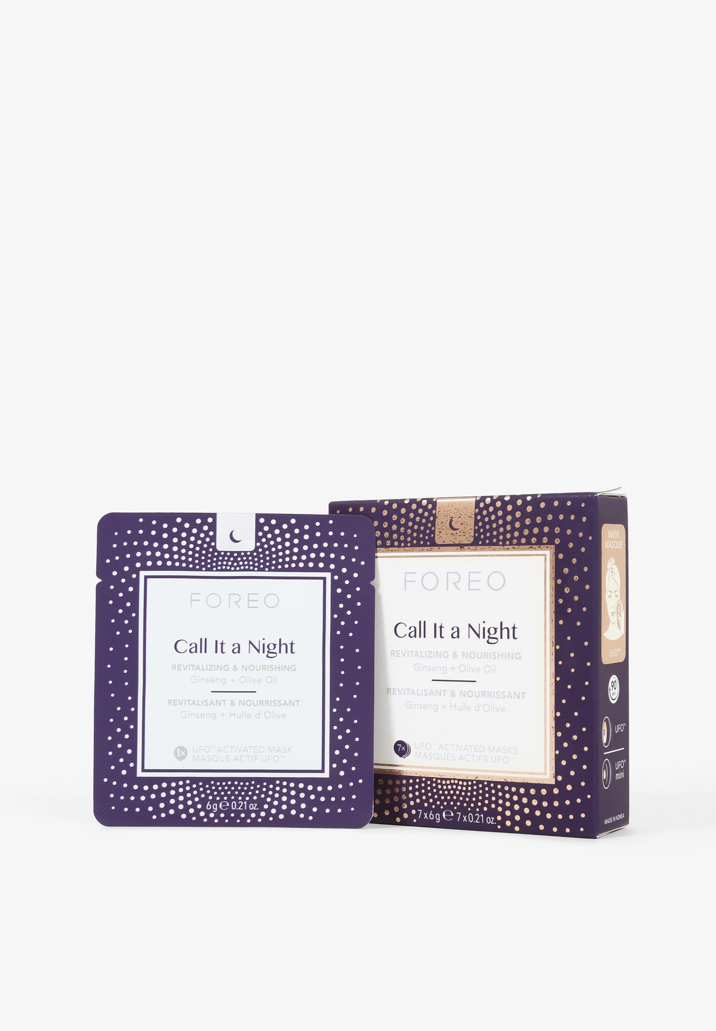 FOREO | MASCARILLA CALL IT A NIGHT PARA UFO