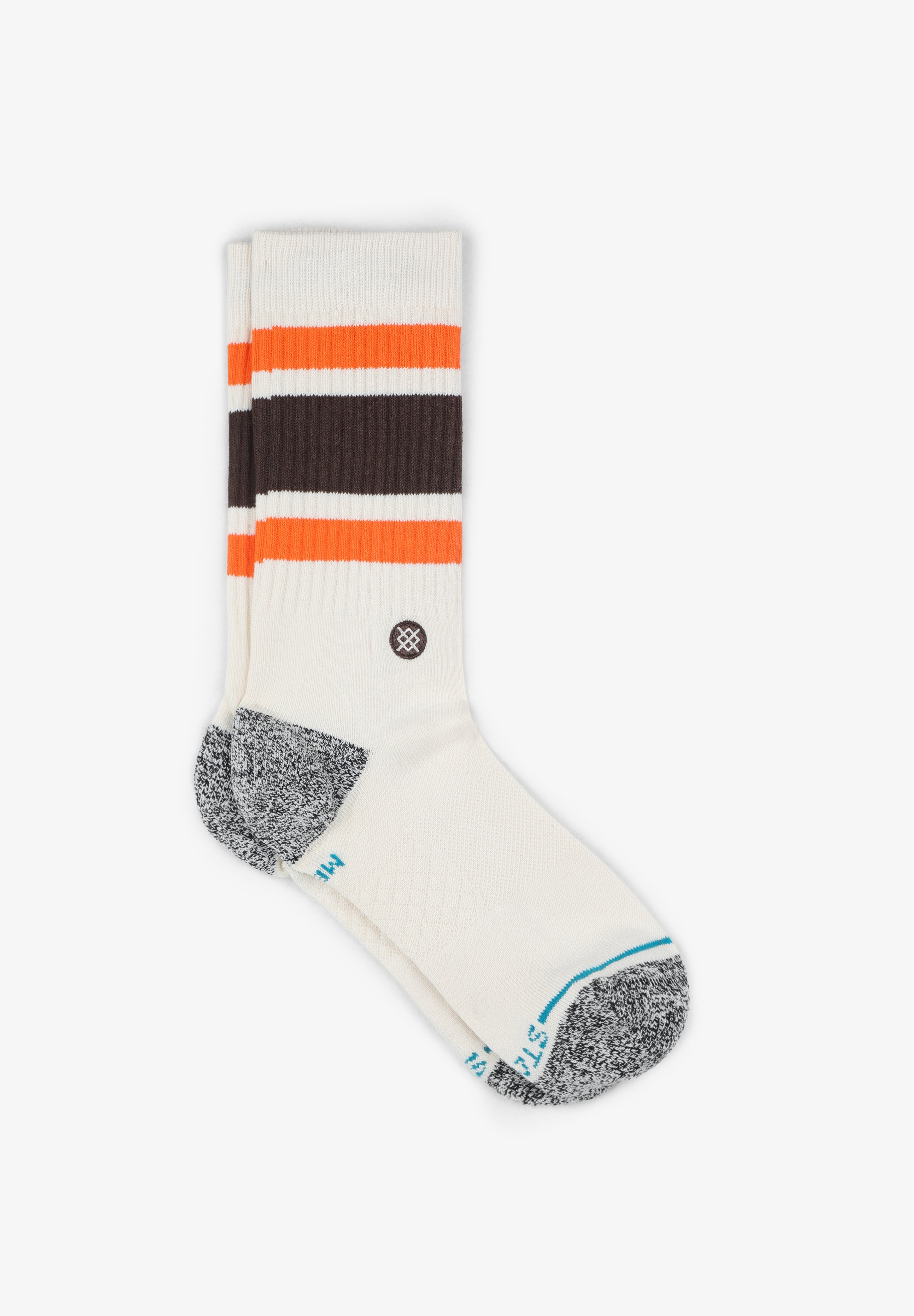 Buy The Stance Boyd Crew Socks in Off White Buy The Stance Boyd Crew Socks in Off White