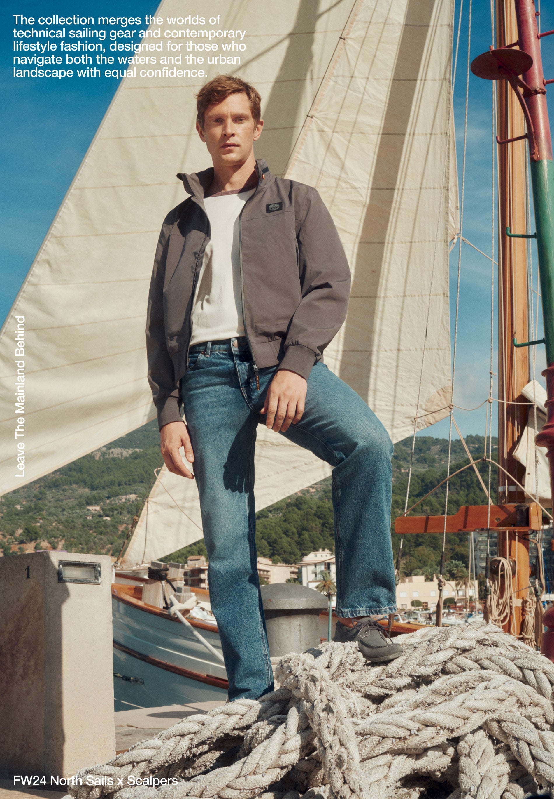 CHAQUETA BOMBER ULTRALIGERA NORTH SAILS X SCALPERS