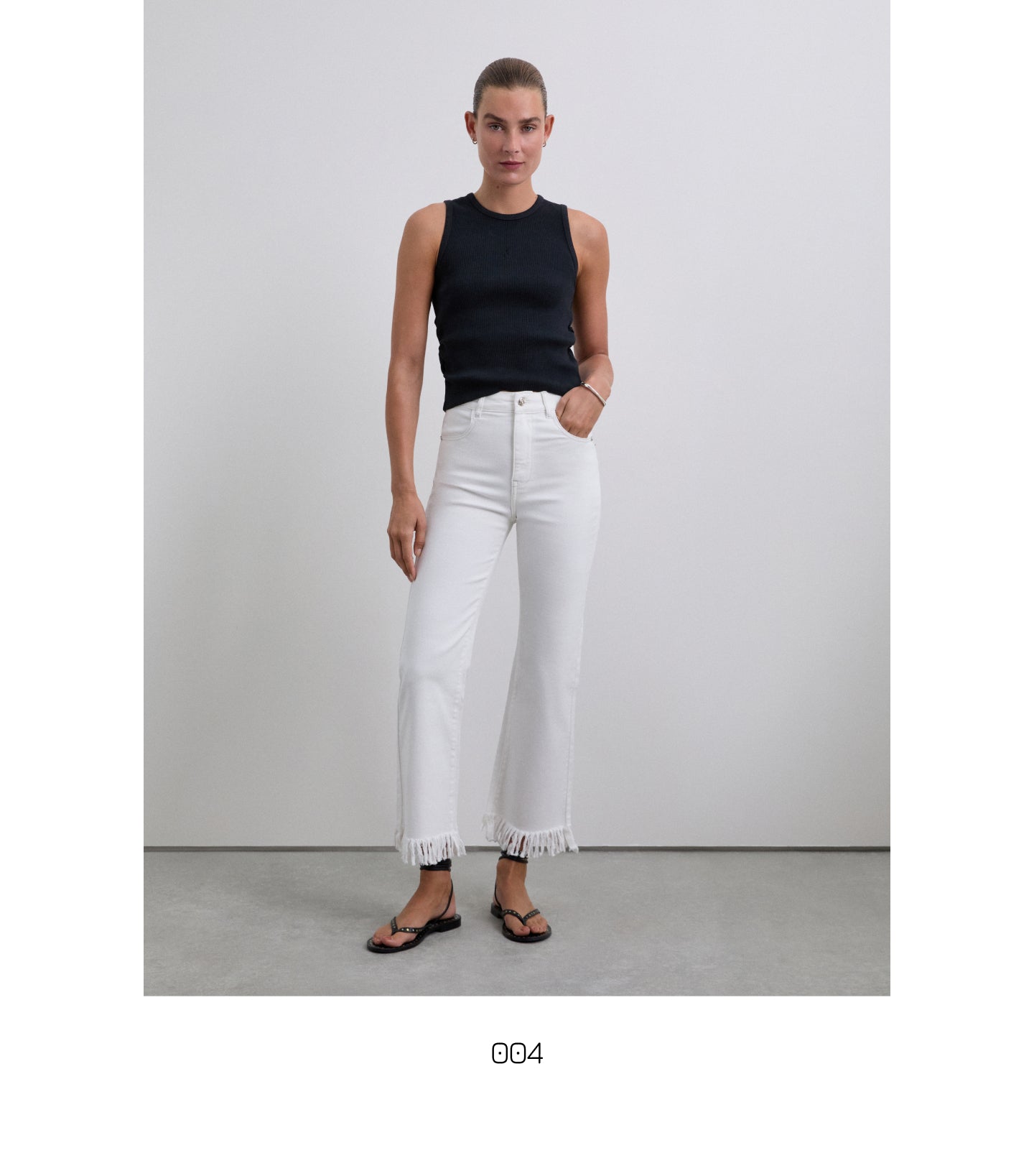 PANTALÓN DENIM FLECOS