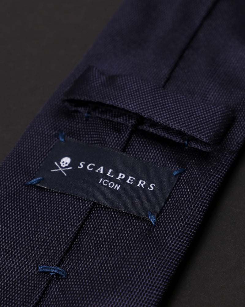 7 PLIEGUES ICON TIE BLUE