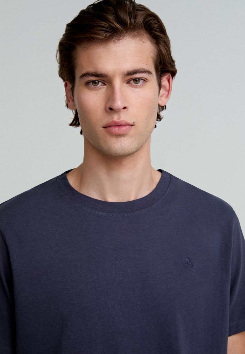 Camiseta Neverless Para Hombre — Estampado De Calavera De Capitán, Corte Slim Fit, 100% Algodón