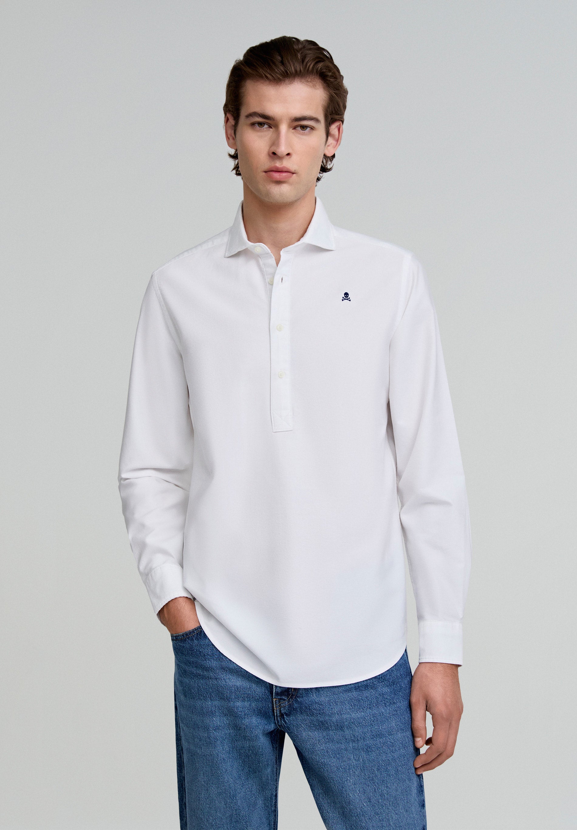 CAMISA POLERA CALAVERA - Scalpers