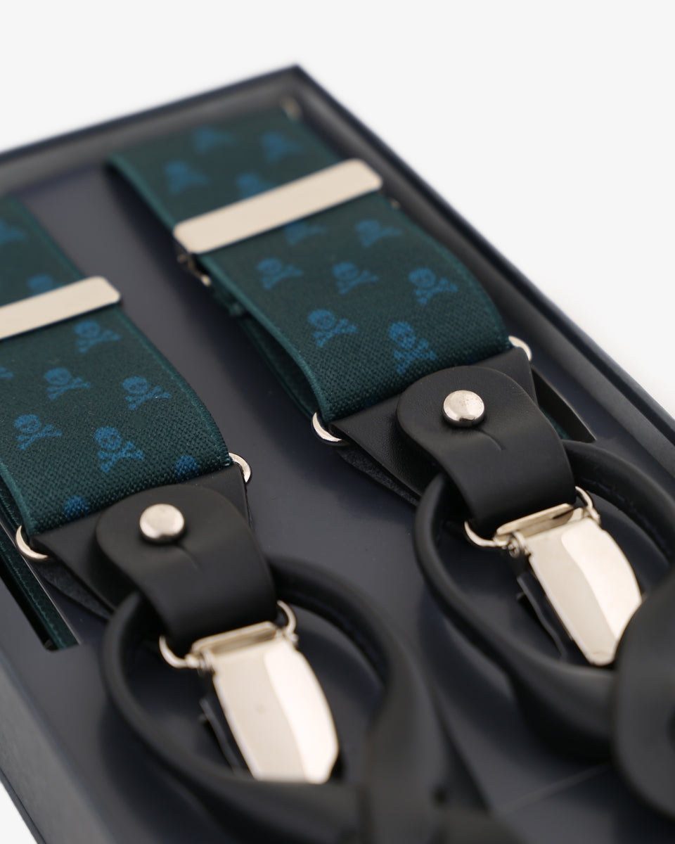 SKULL SUSPENDERS