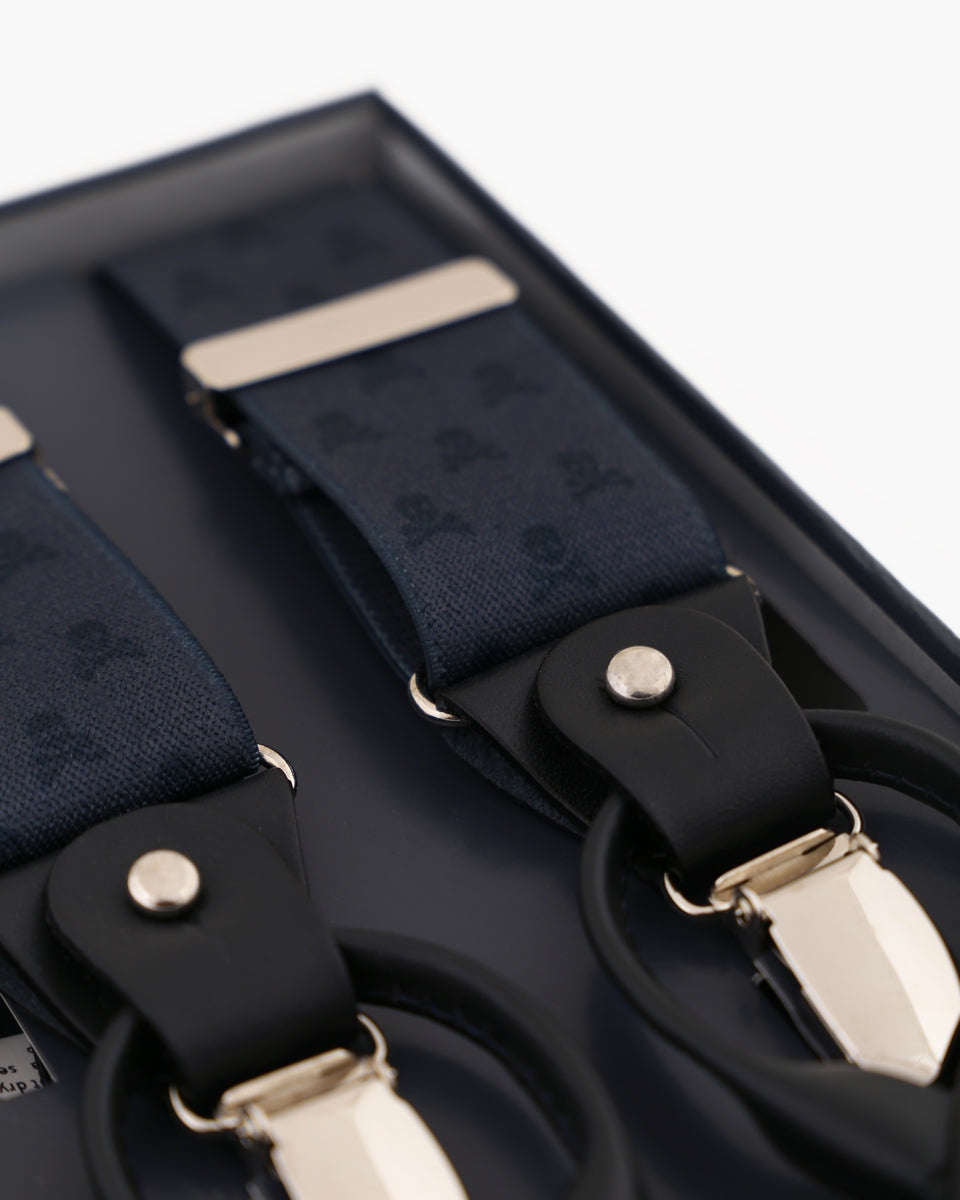 SKULL SUSPENDERS