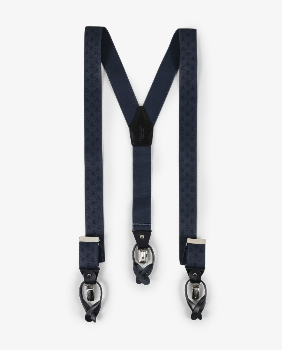 SKULL SUSPENDERS