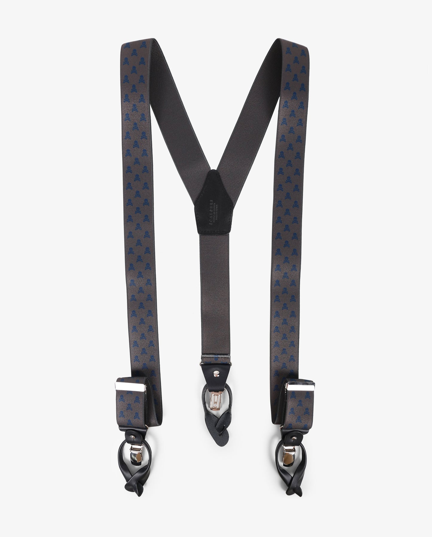 SKULL SUSPENDERS
