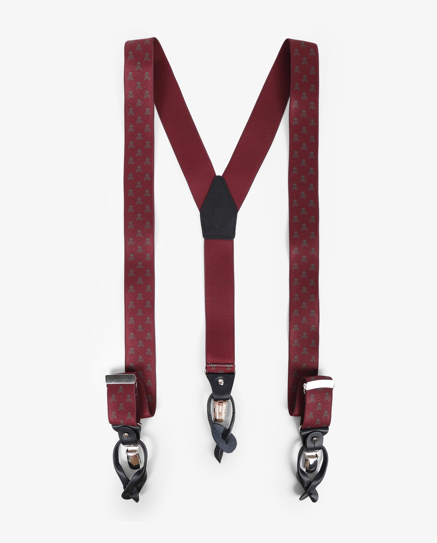 SKULL SUSPENDERS