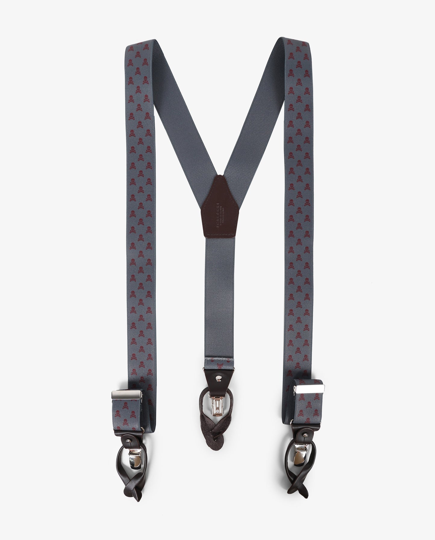SKULL SUSPENDERS