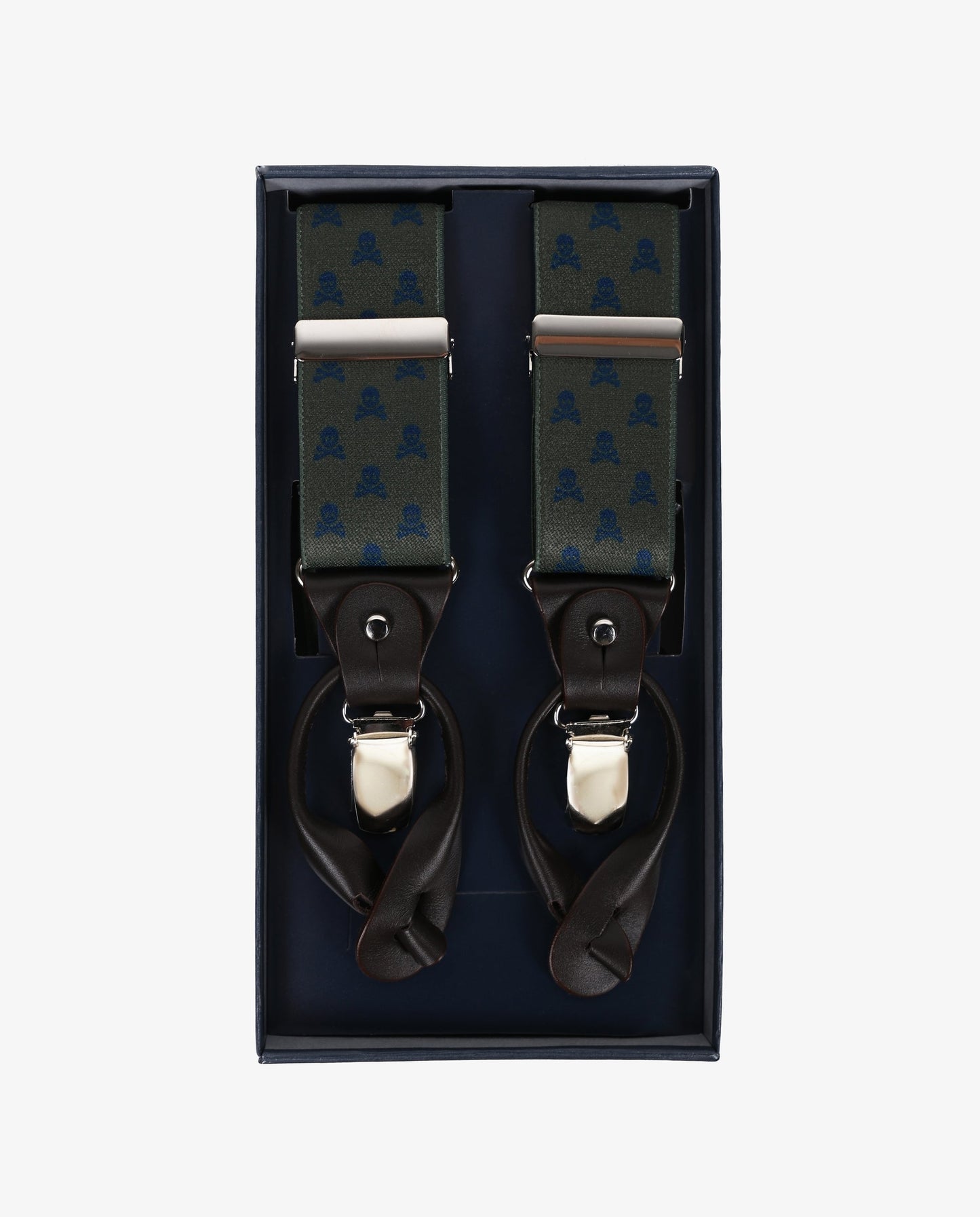 SKULL SUSPENDERS