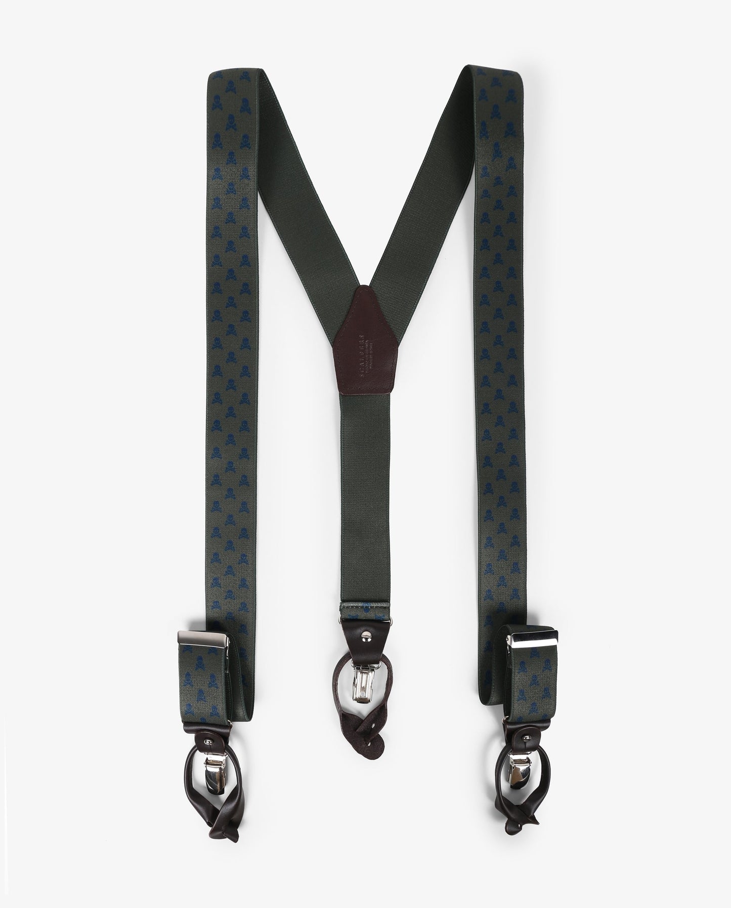 SKULL SUSPENDERS