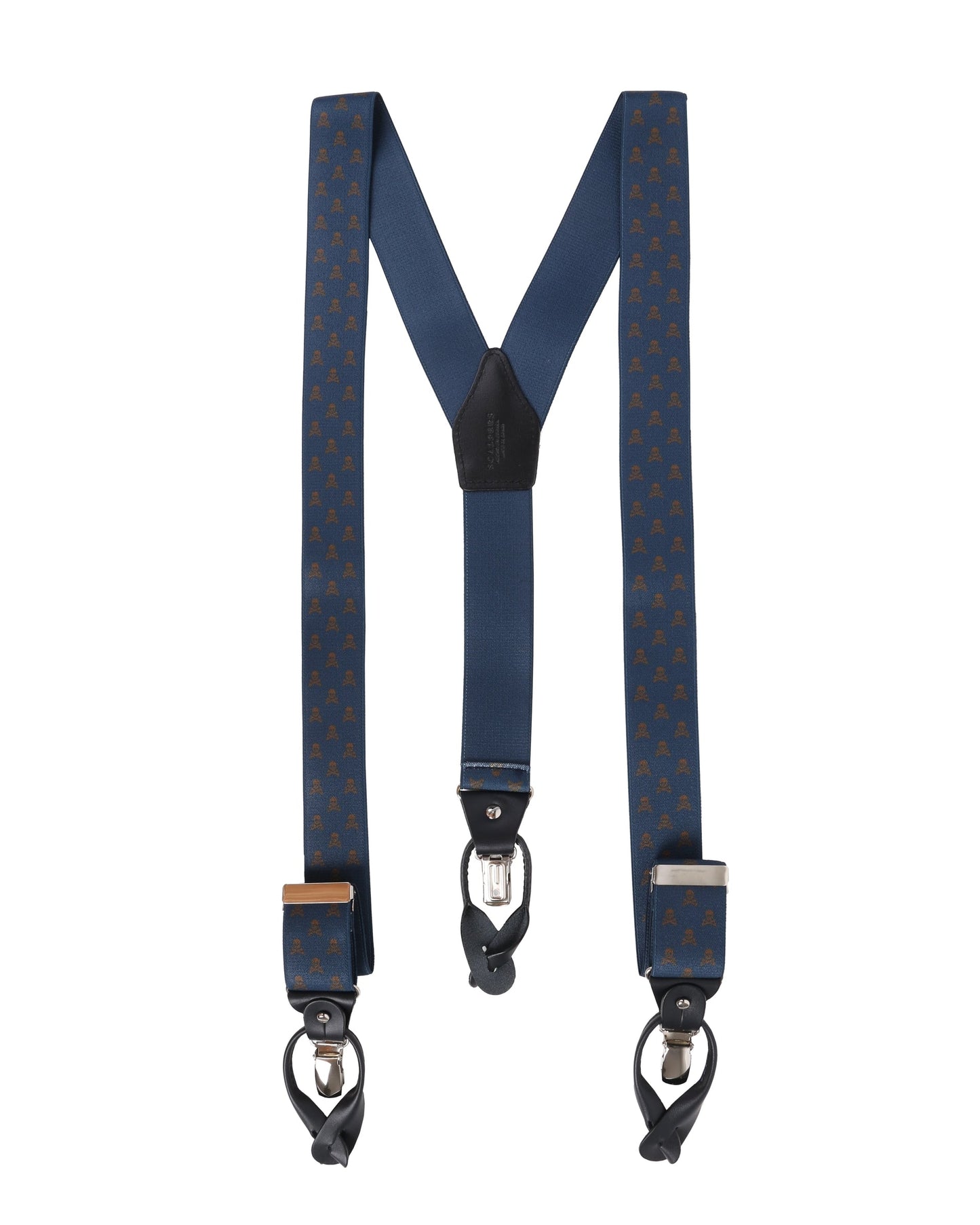 SKULL SUSPENDERS