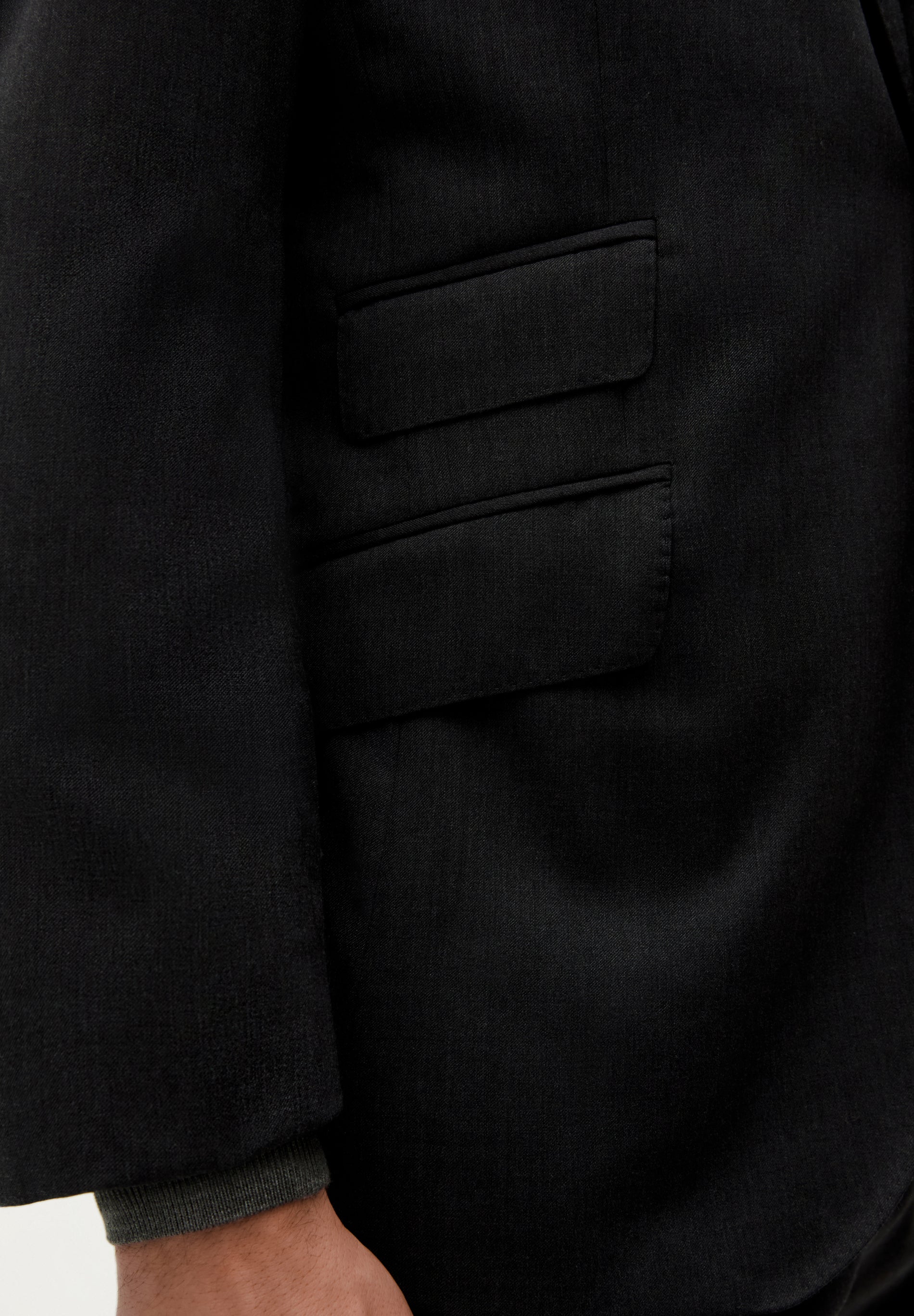 TRAJE CLÁSICO LANA GRIS - Scalpers
