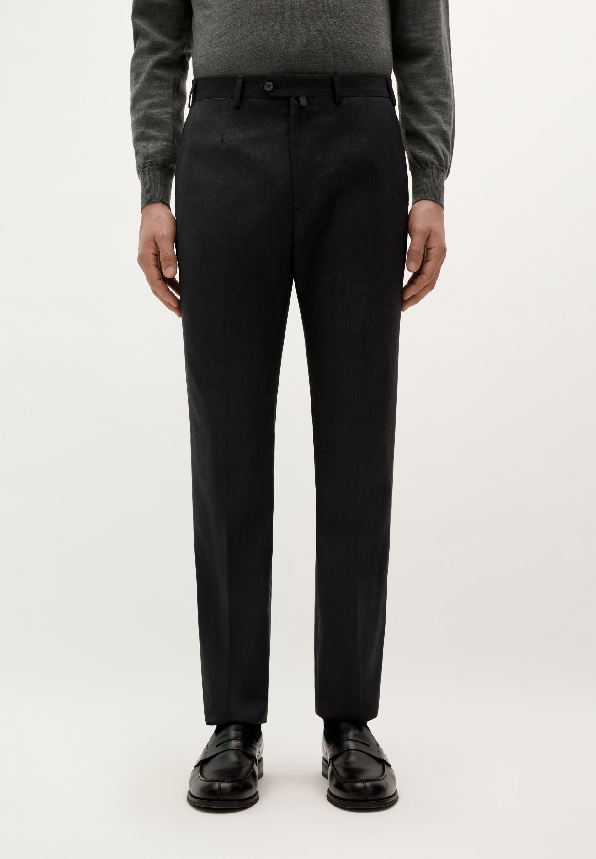 TRAJE CLÁSICO LANA GRIS - Scalpers