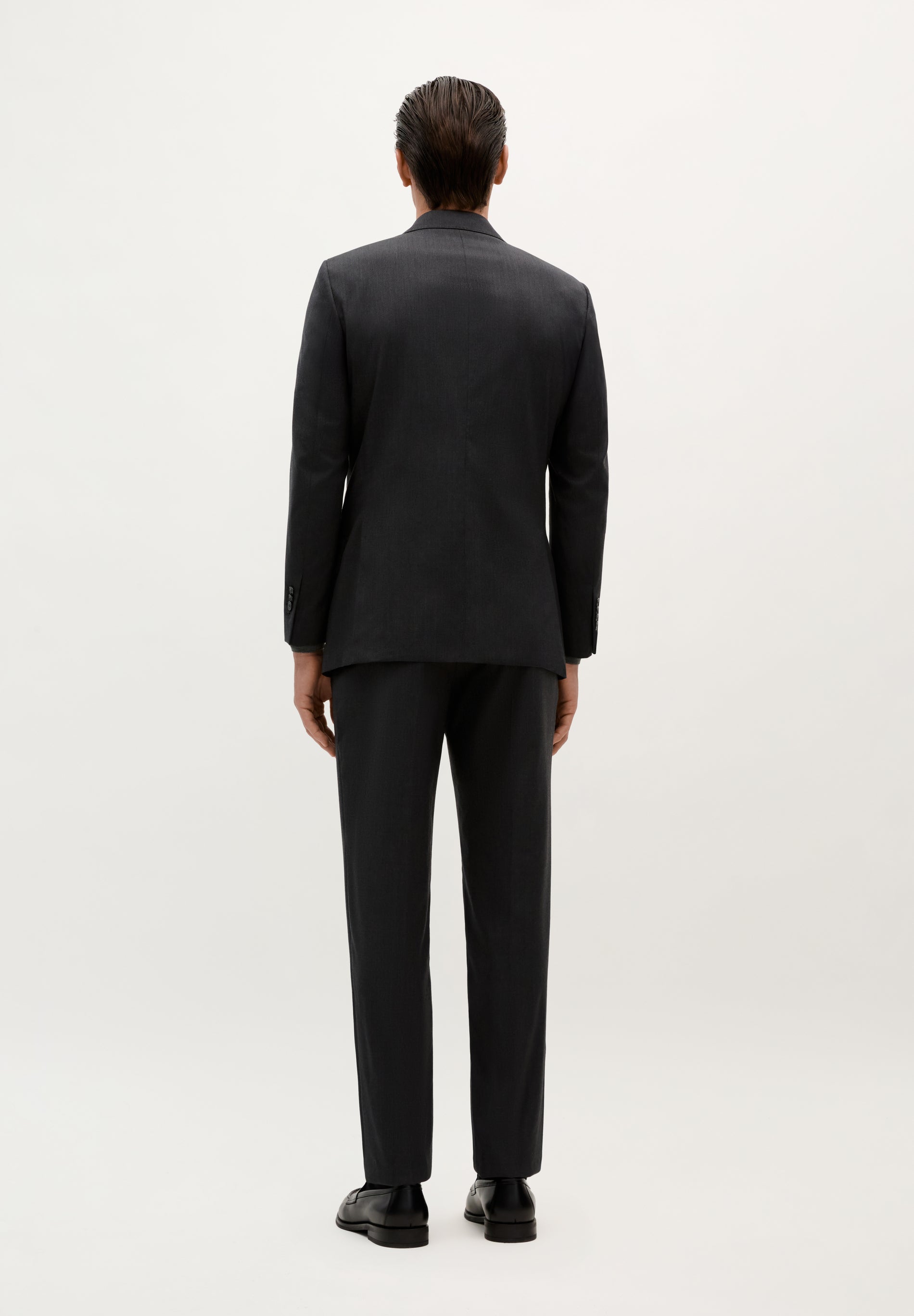 TRAJE CLÁSICO LANA GRIS - Scalpers